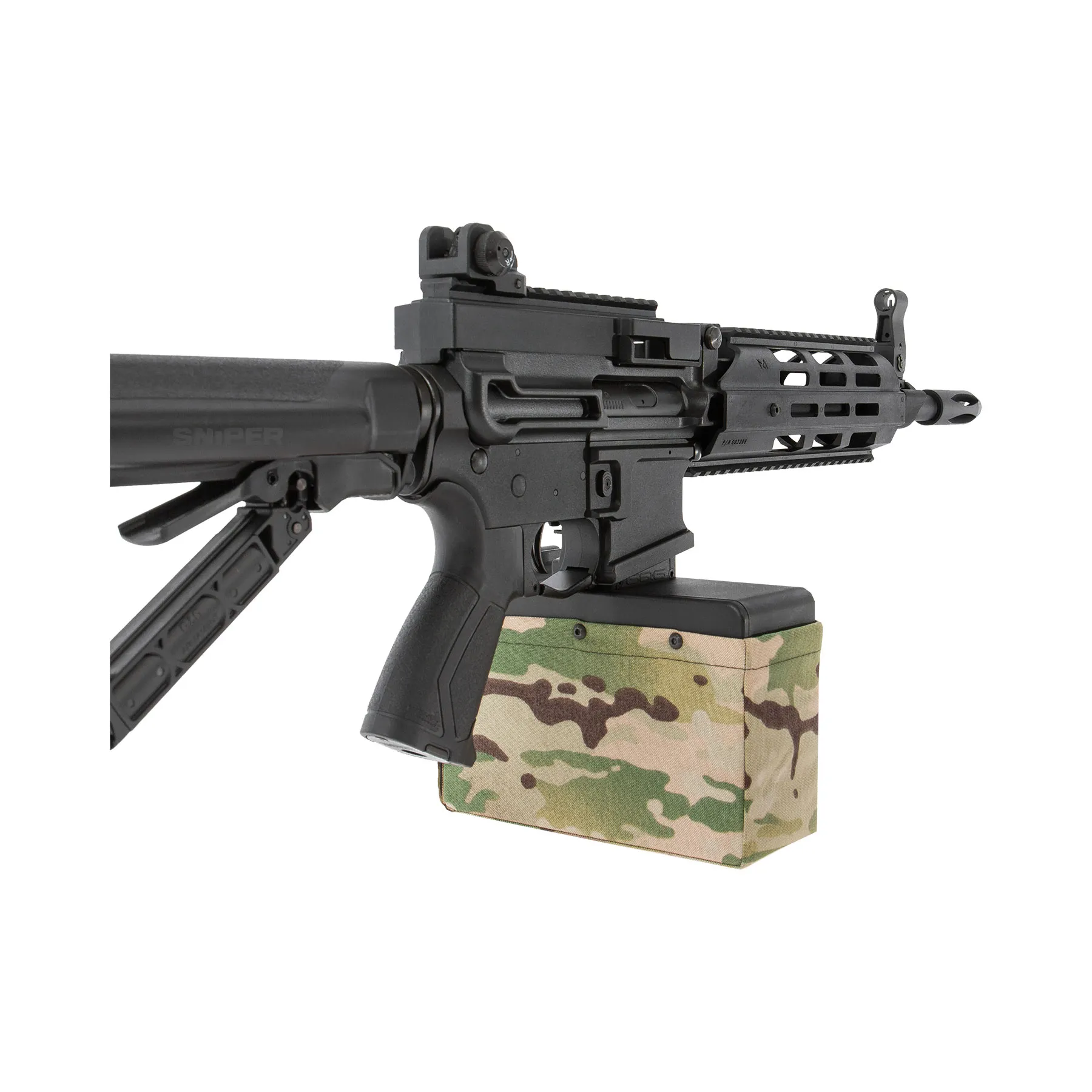 CM16 LMG (S)AEG, Black CM16 LMG (S)AEG, Black