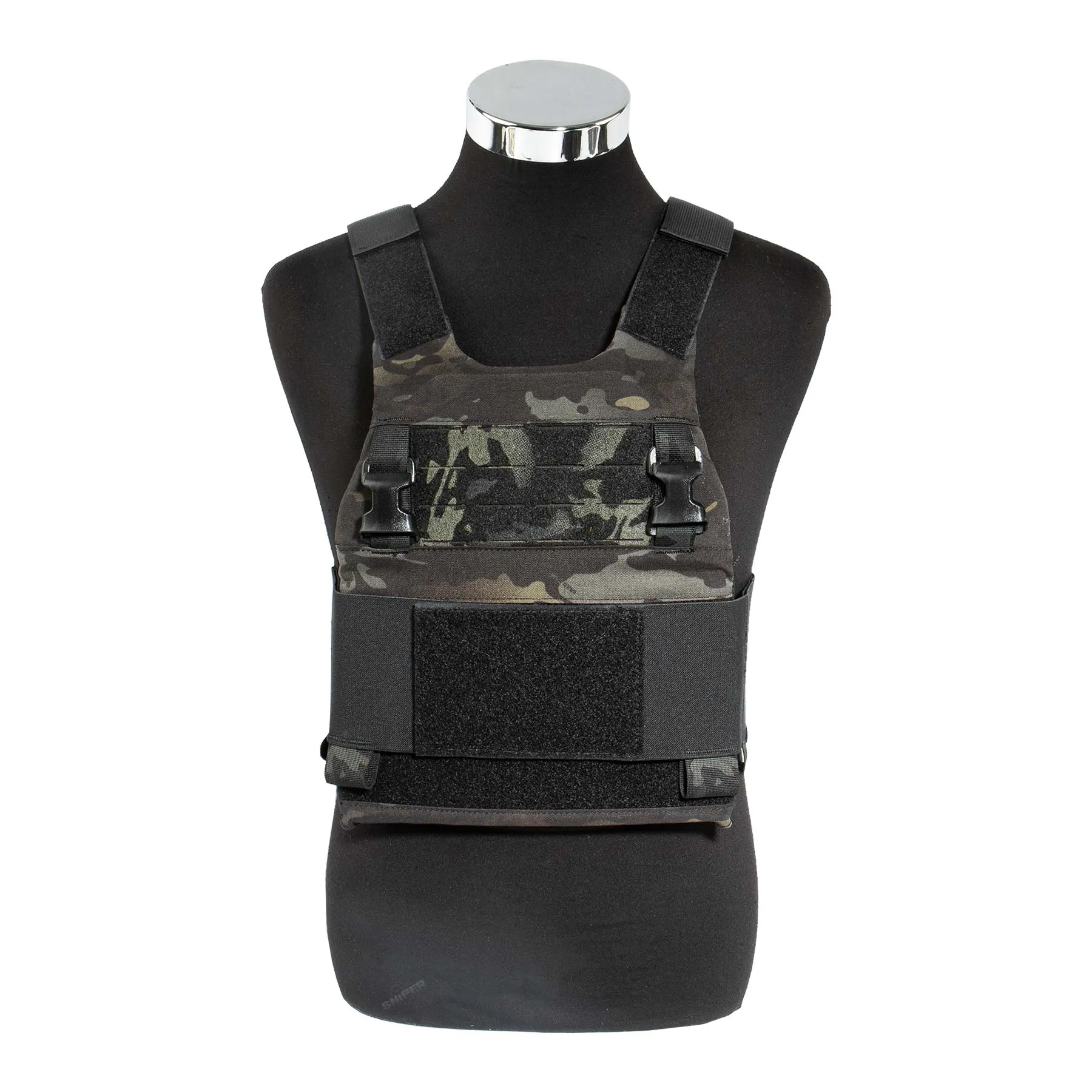 Taktisches Plattenträger Set, Multicam Black
