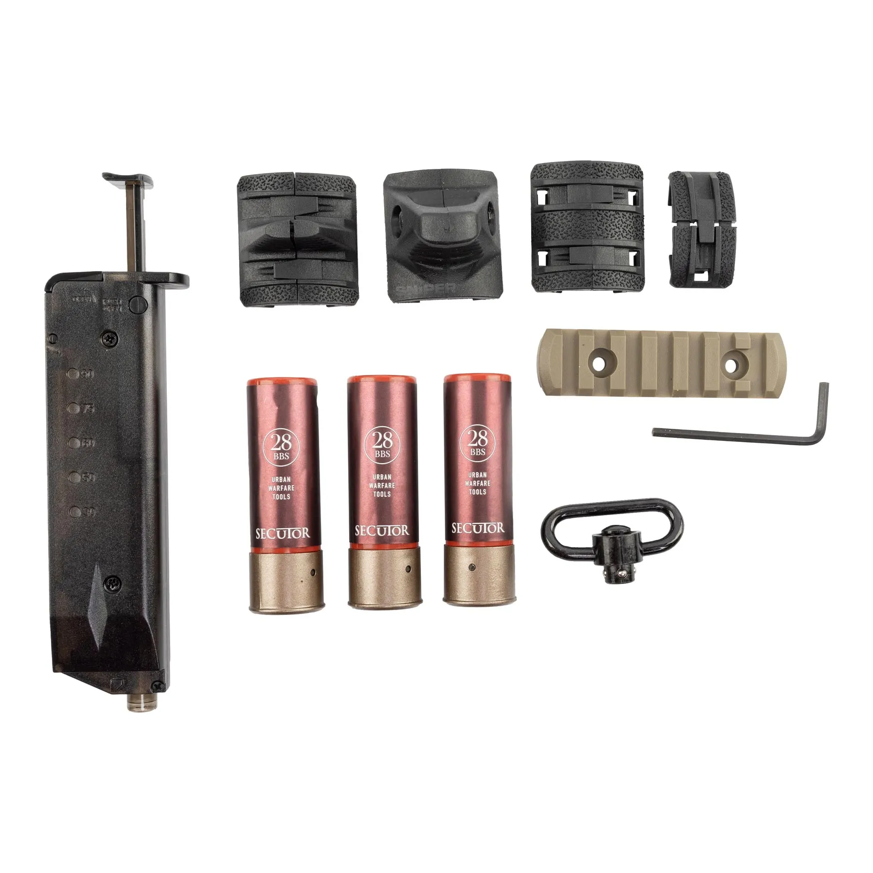 Velites Pumpgun S-II, Tan