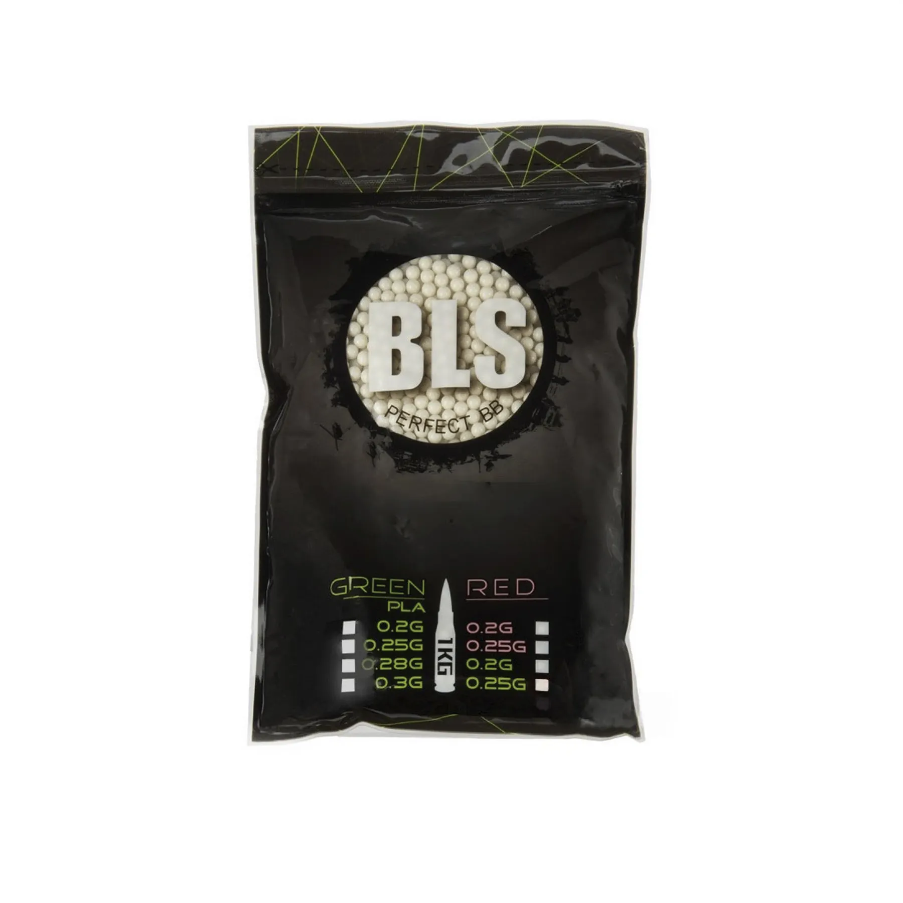 BLS Tracer BB´s 0,20g Green, 1kg BLS Tracer BB´s 0,20g Green, 1kg
