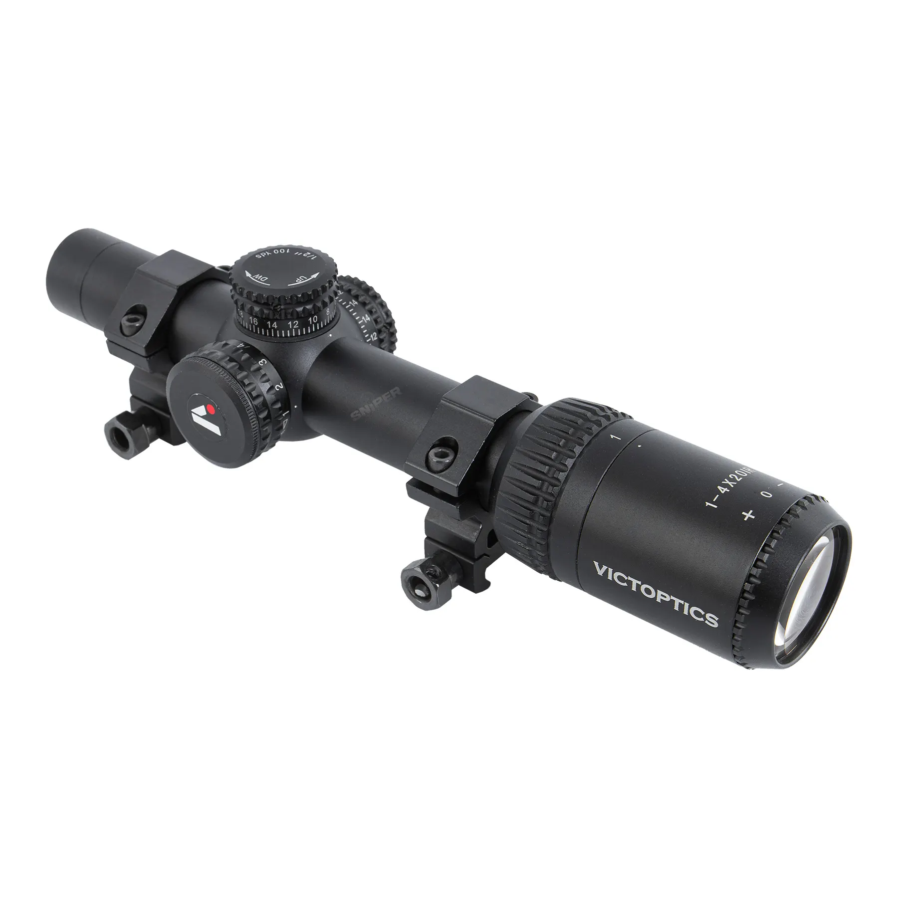 Victoptics OPSL21 X4 1-4x20IR Zielfernrohr, Black