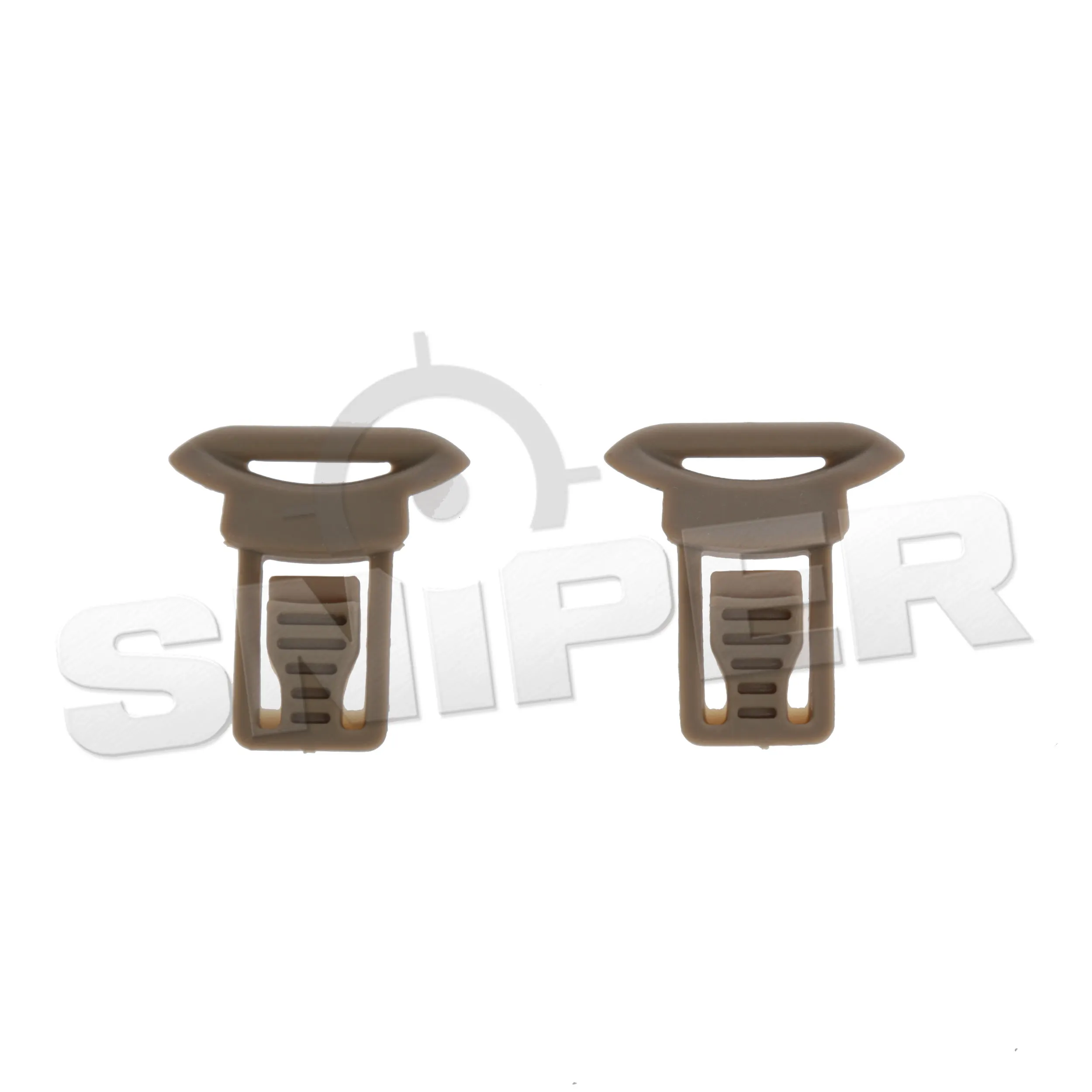 Goggle Swivel Clips, FDE