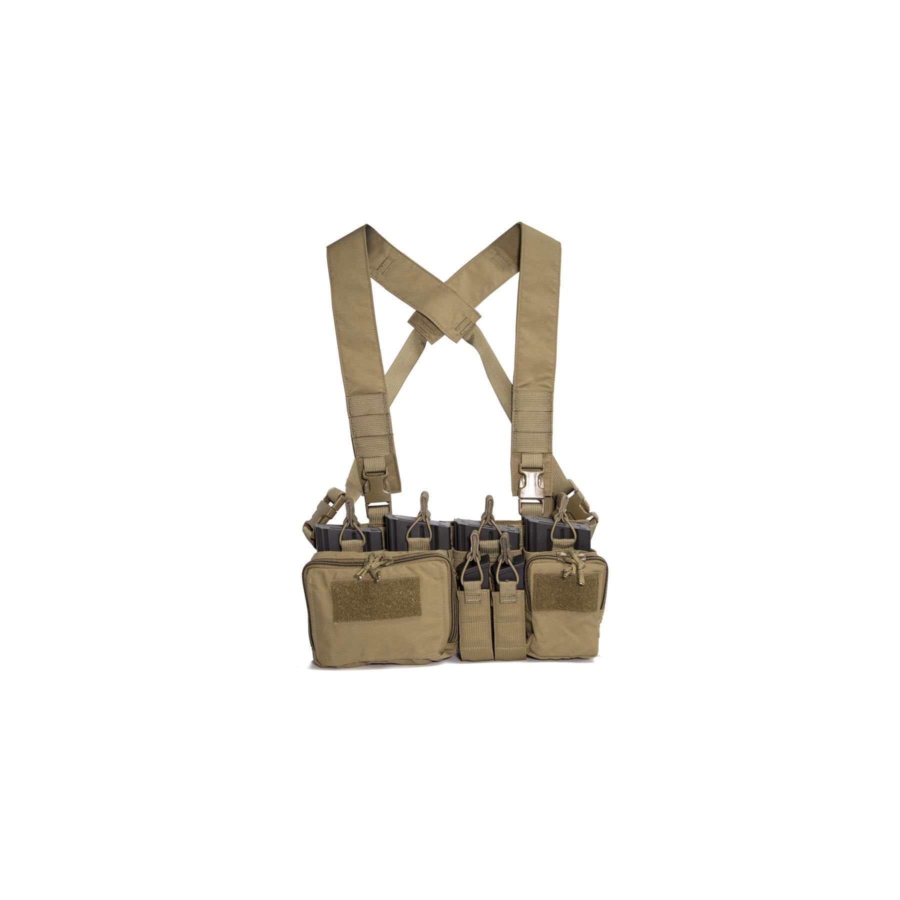 Reapo .308 D3CR "H" Style Chest Rig, Tan