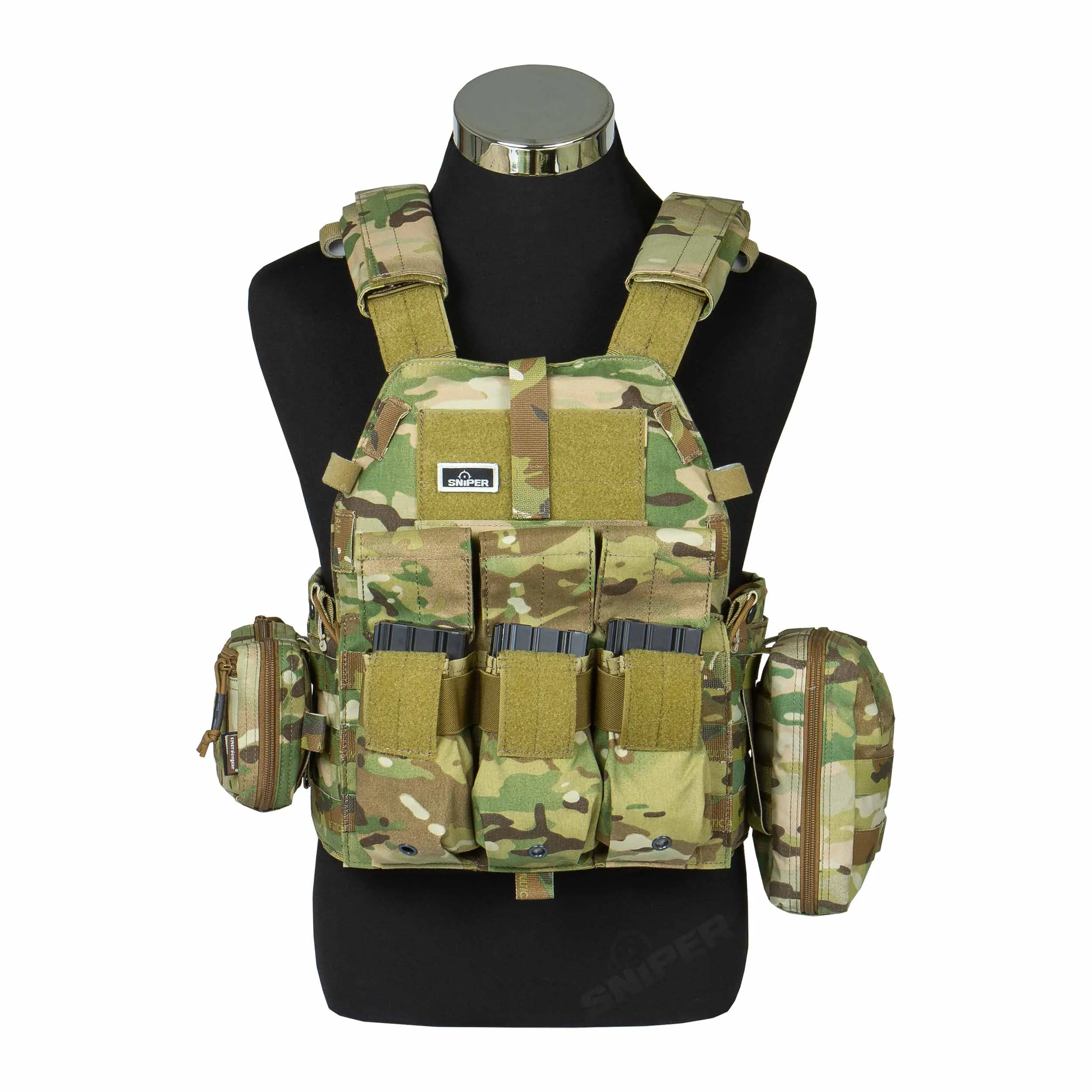 Taktischer Plattenträger Pouch Type, Multicam