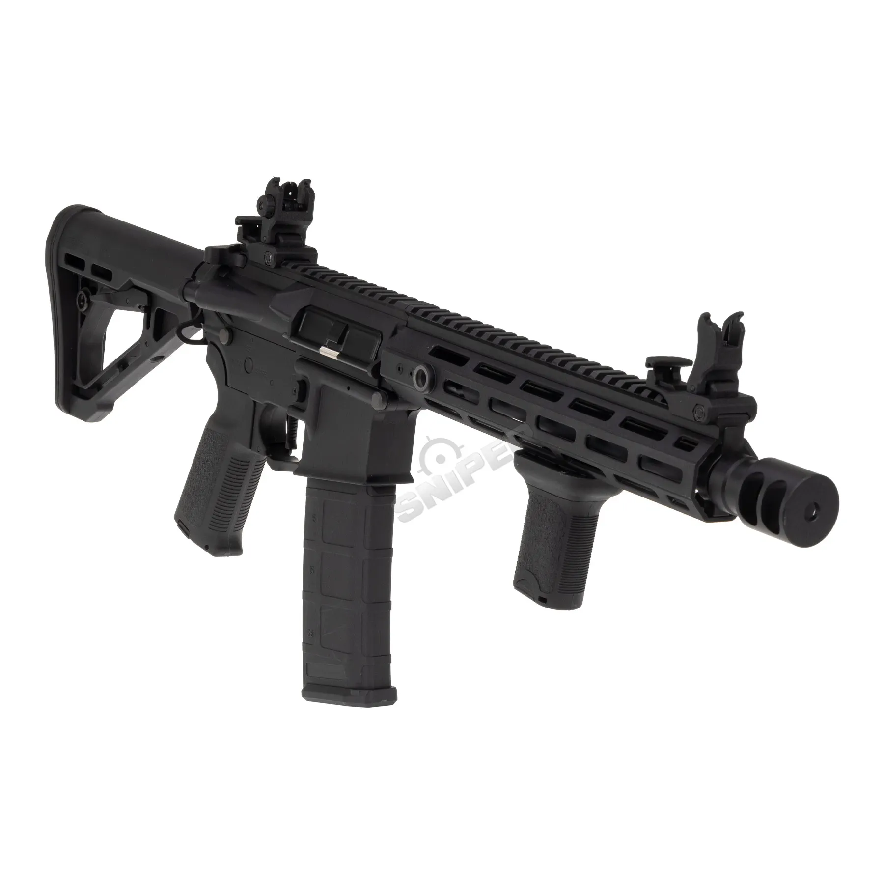 Einsteiger Set #1 - Lancer LT-32 Sparta Gen 3 w/ Nebula ETU (S)AEG, Black Lancer LT-32 Sparta Gen 3 w/ Nebula ETU (S)AEG, Black