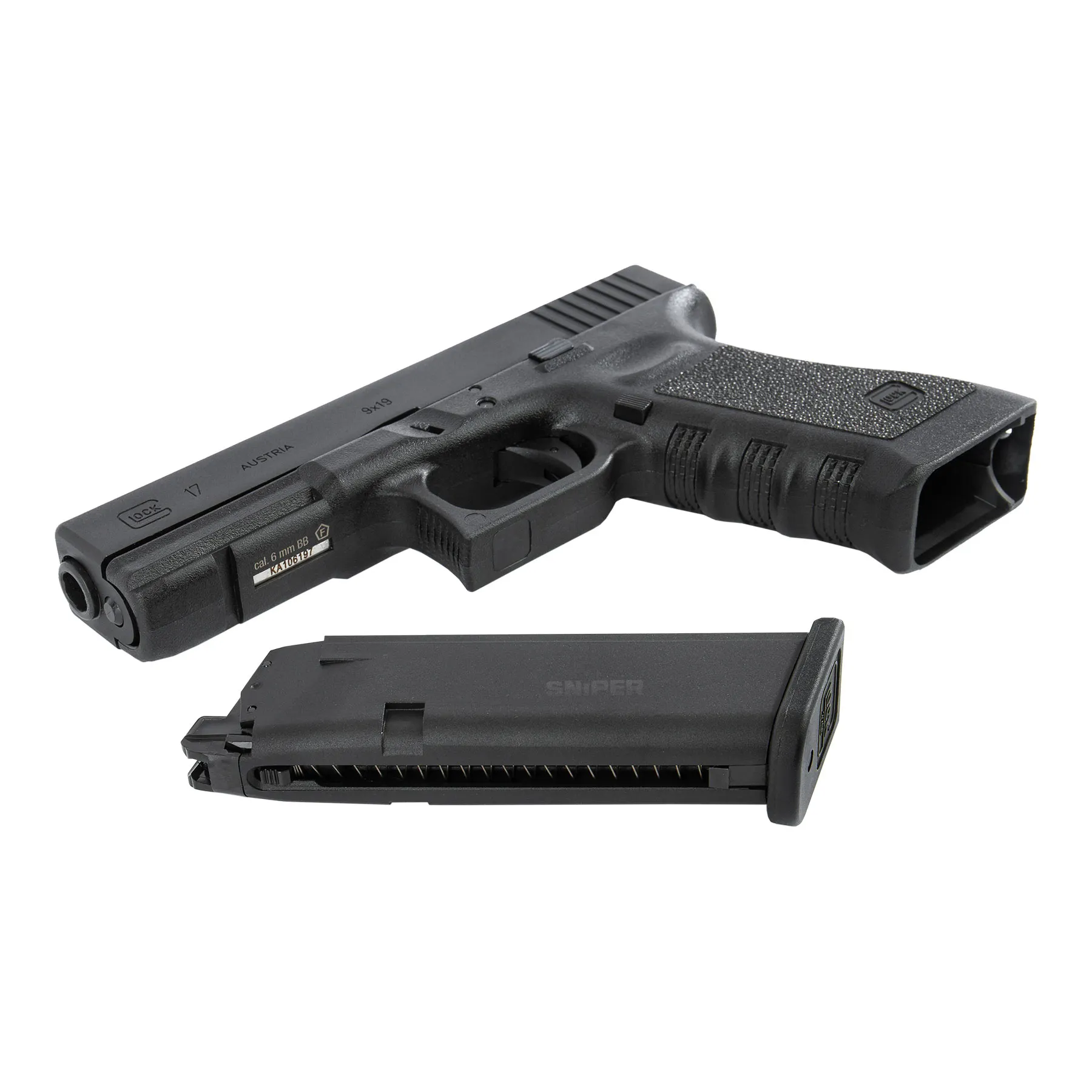 Glock 17 Gen 3 GBB Softair Pistole