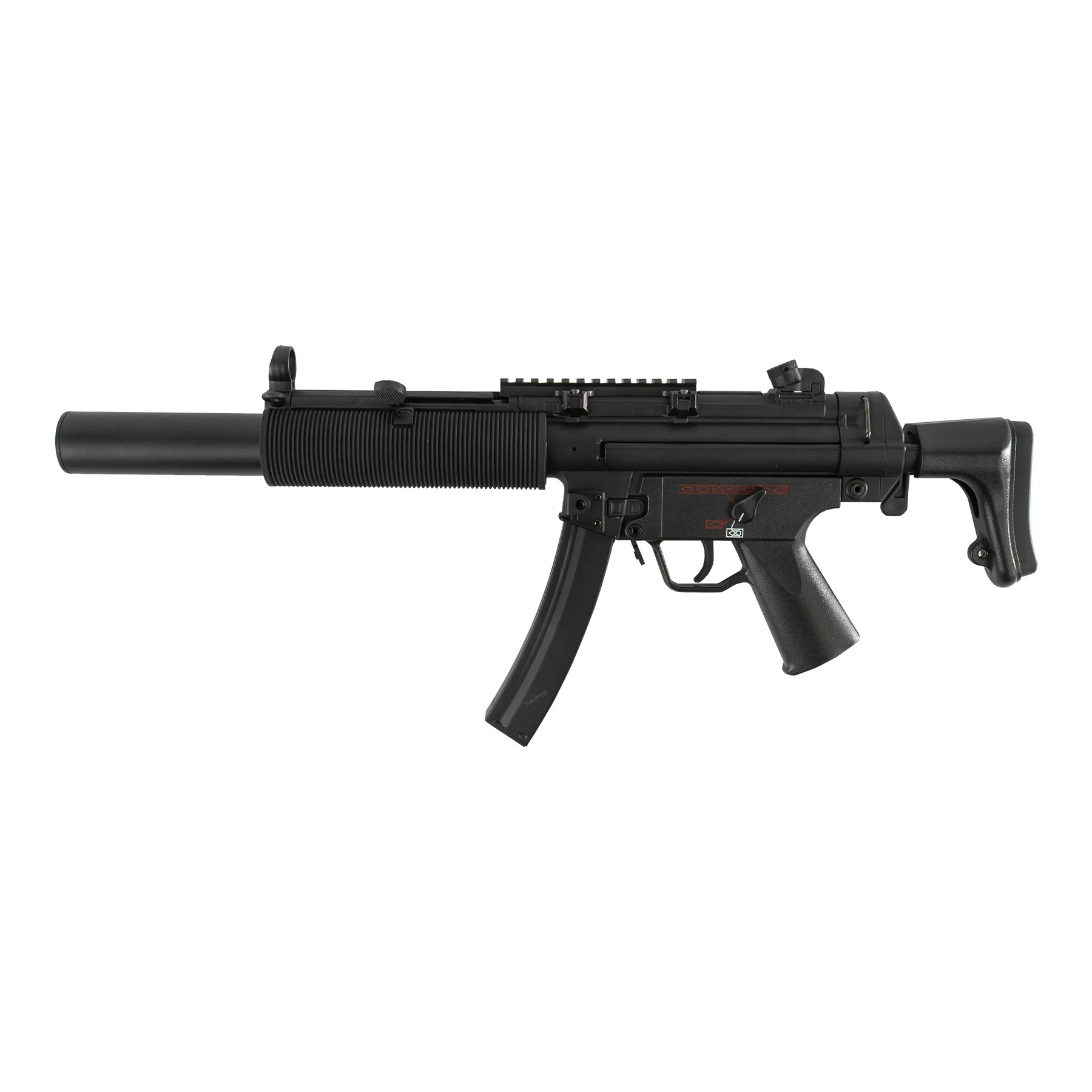 PM5J SD6 Full Metal (S)AEG, Black