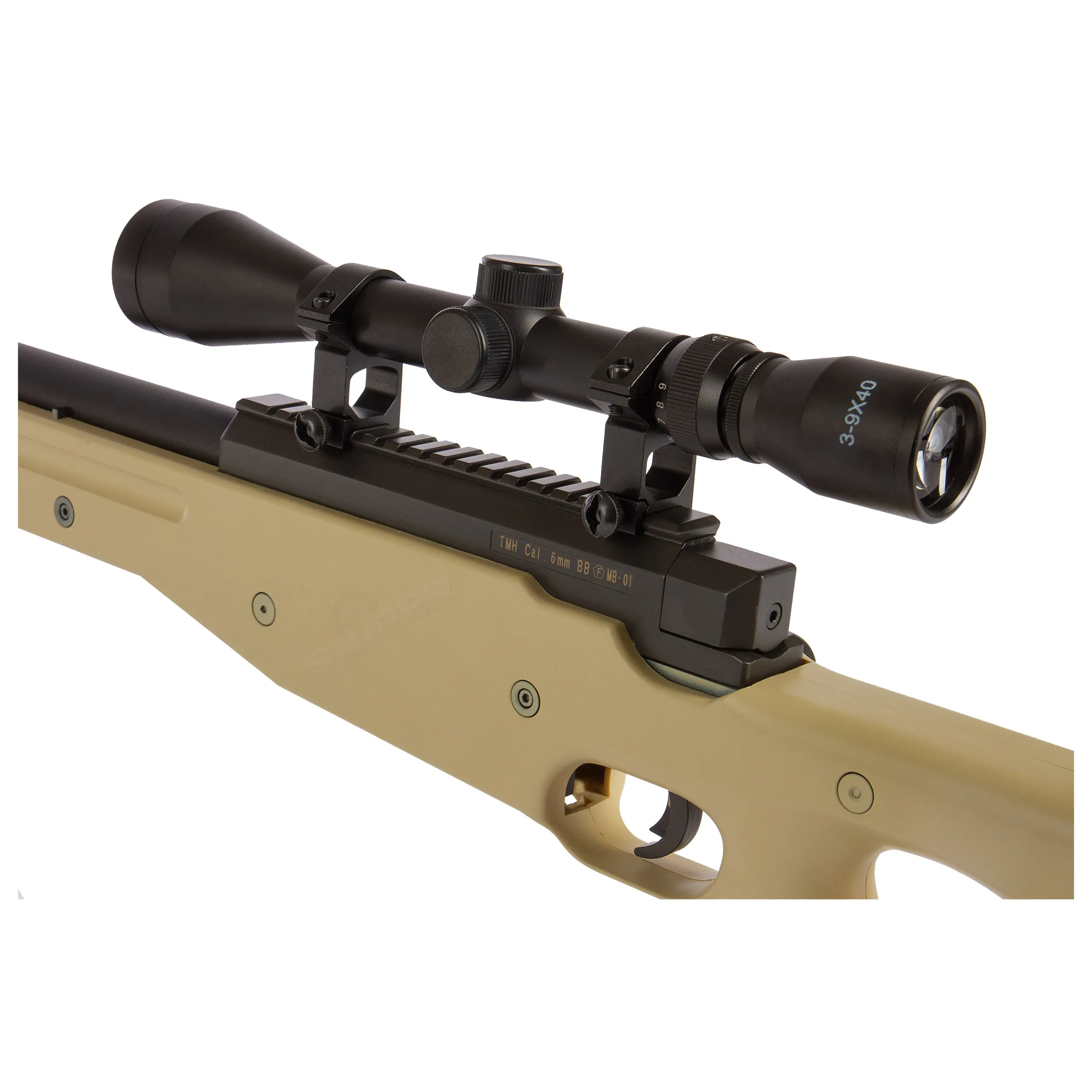 L96 Scharfschützengewehr Upgraded Rifle Set, Tan