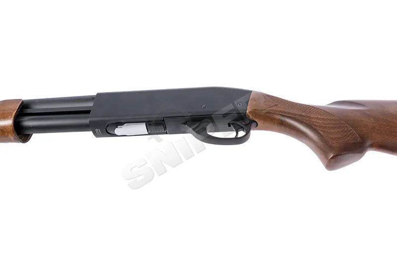CA870 Police Woodstyle Spring Shotgun, Black