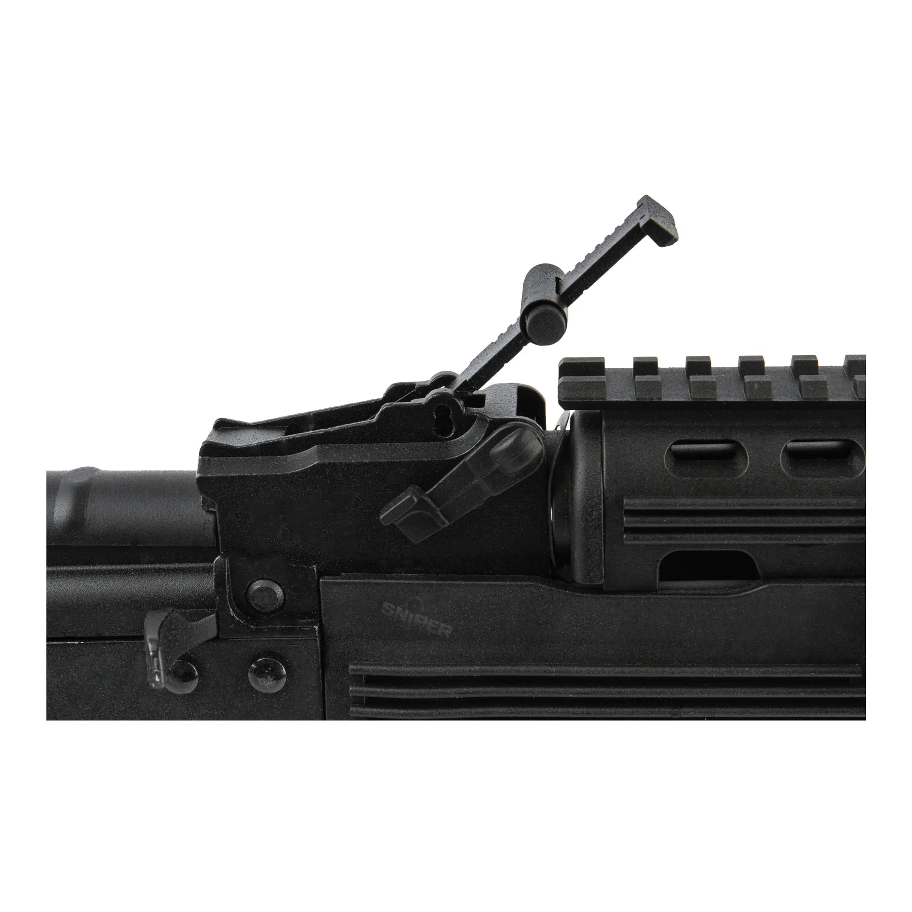 AKS74 Tactical Blowback, < 0,5 Joule Softair Gewehr, Black