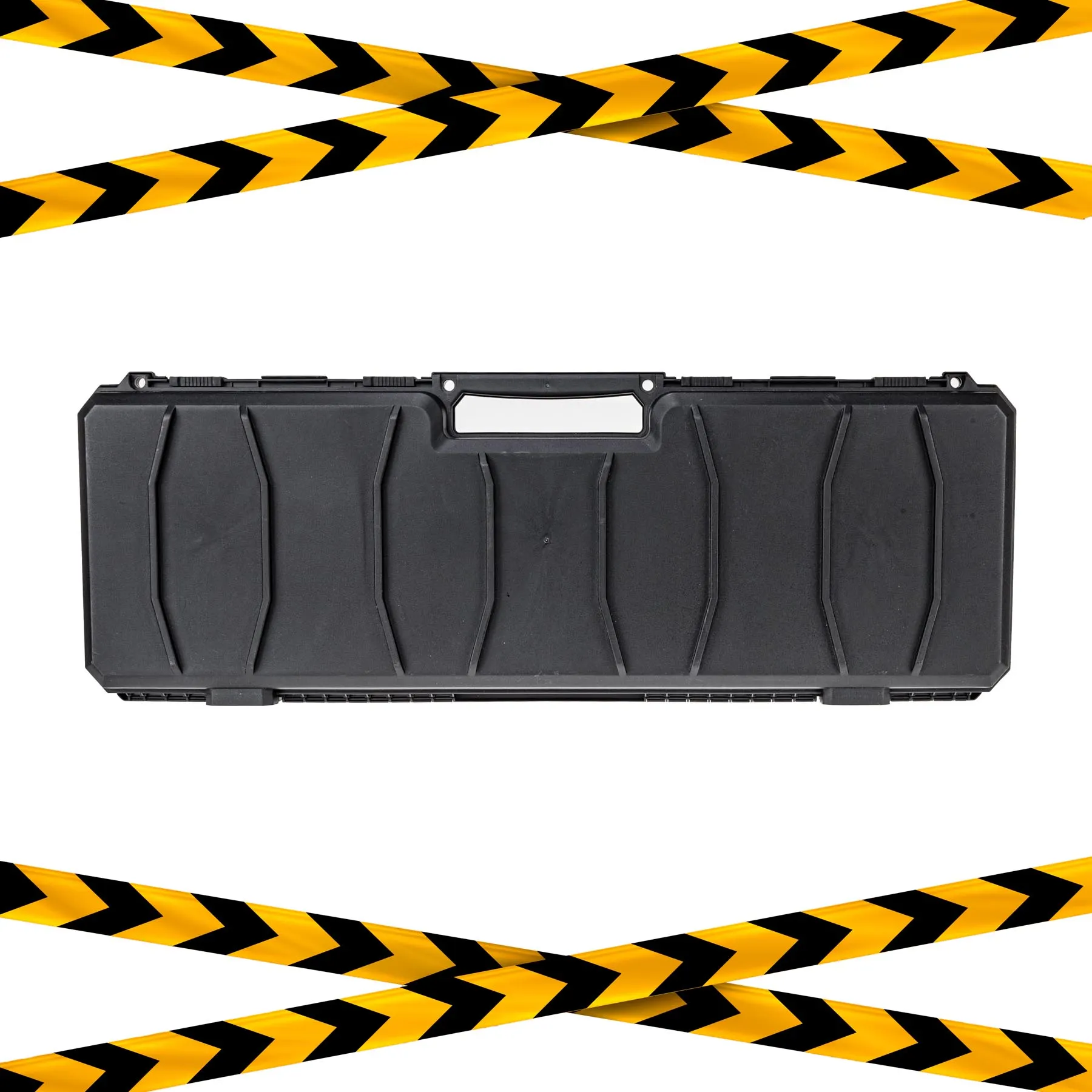 B-Ware Reapo Wavefoam Waffenkoffer 100x35cm, Black