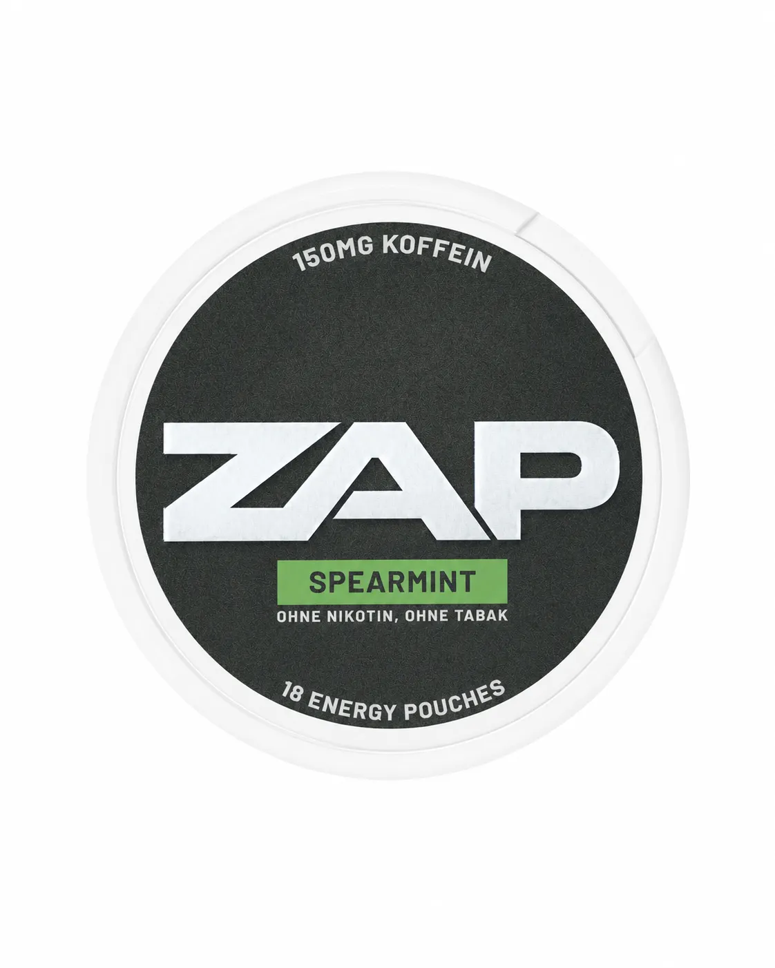ZAP Spearmint Energy Pouches 150mg