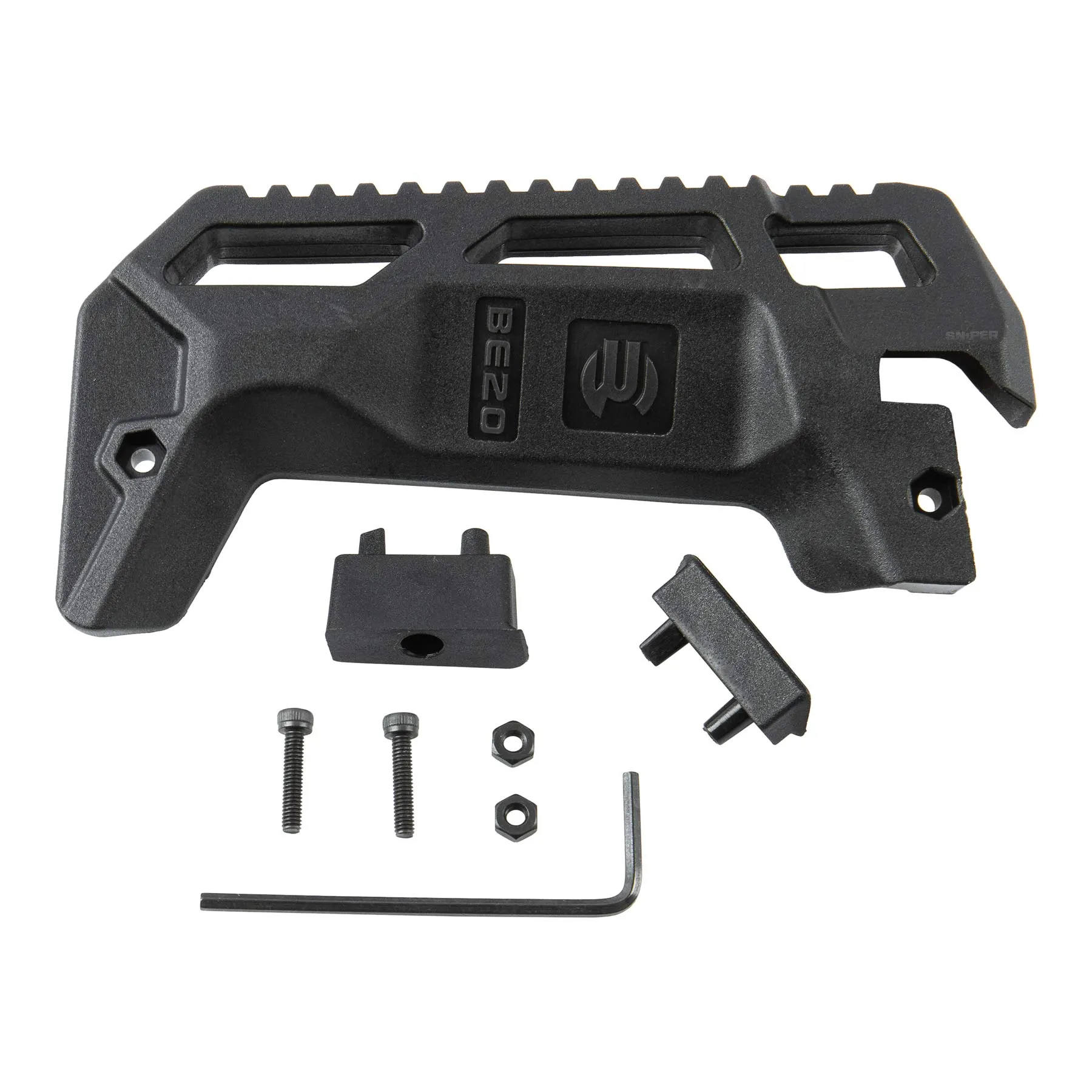 Recover 20/20 Butt Stock, Black