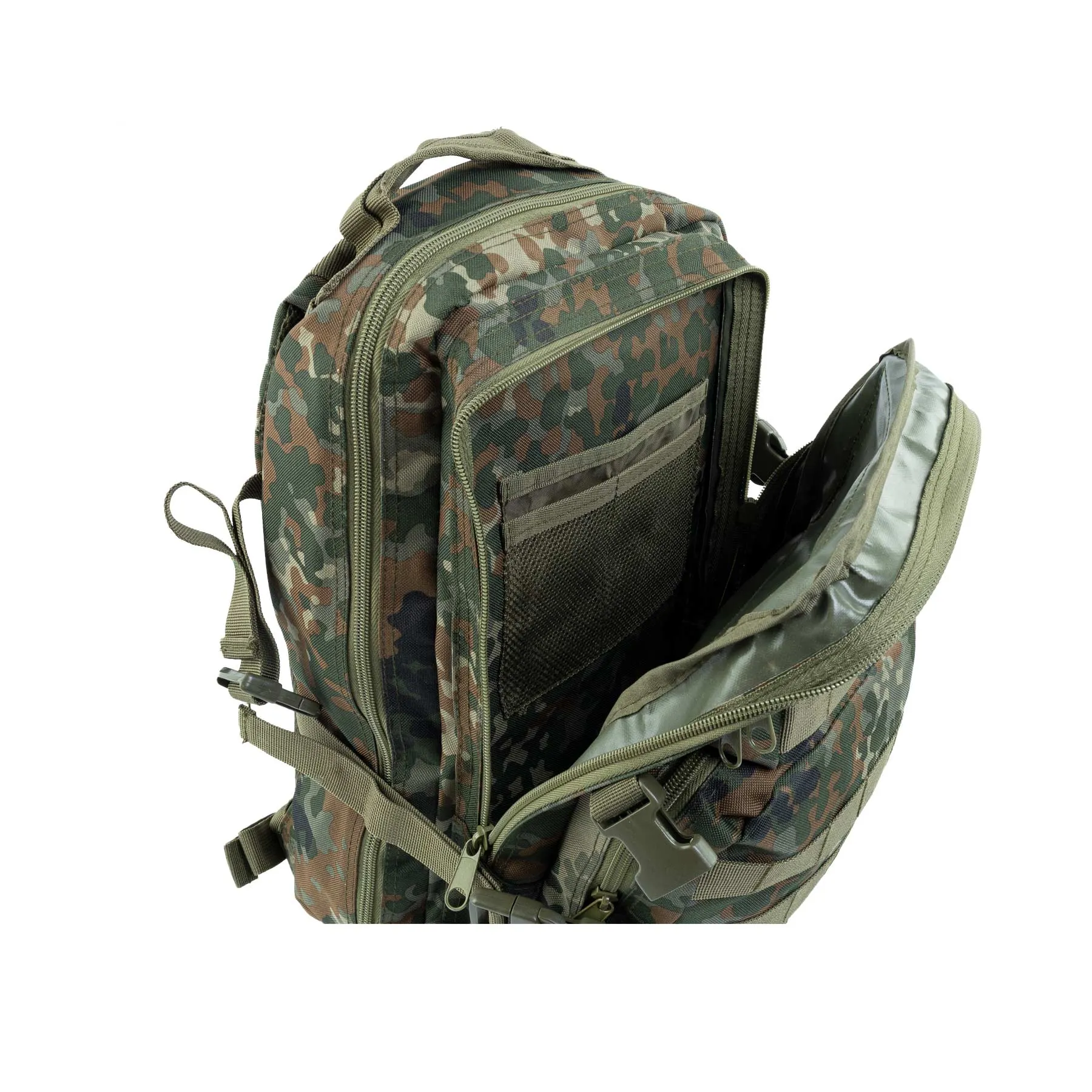 US Assault Rucksack 25L, BW Flecktarn