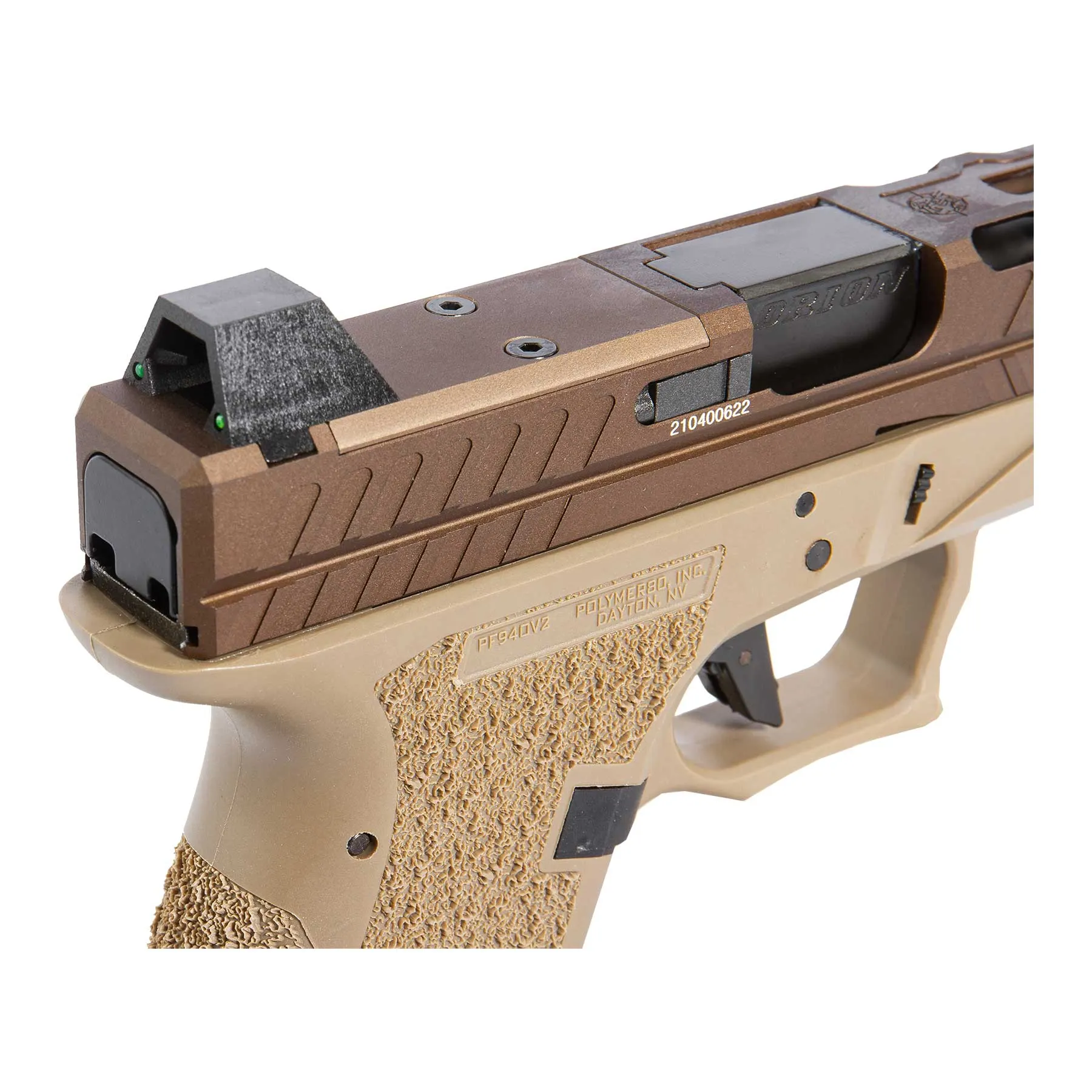 Poseidon Orion No.2 Combat GBB Softairpistole, tan