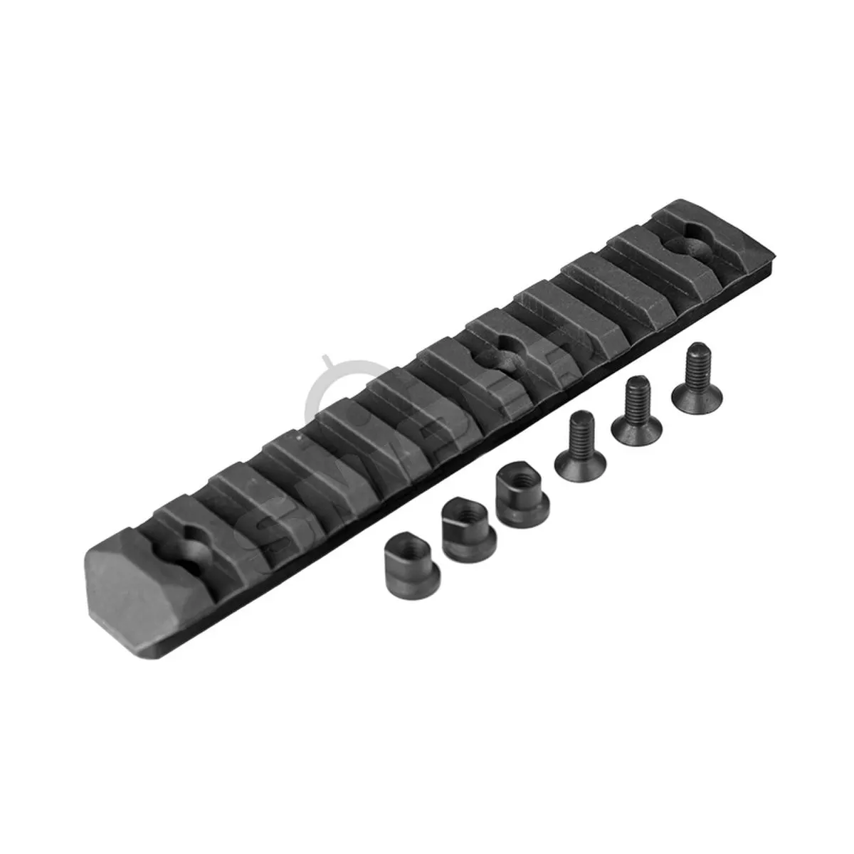 Enhanced Rail 11 Slot, Schwarz