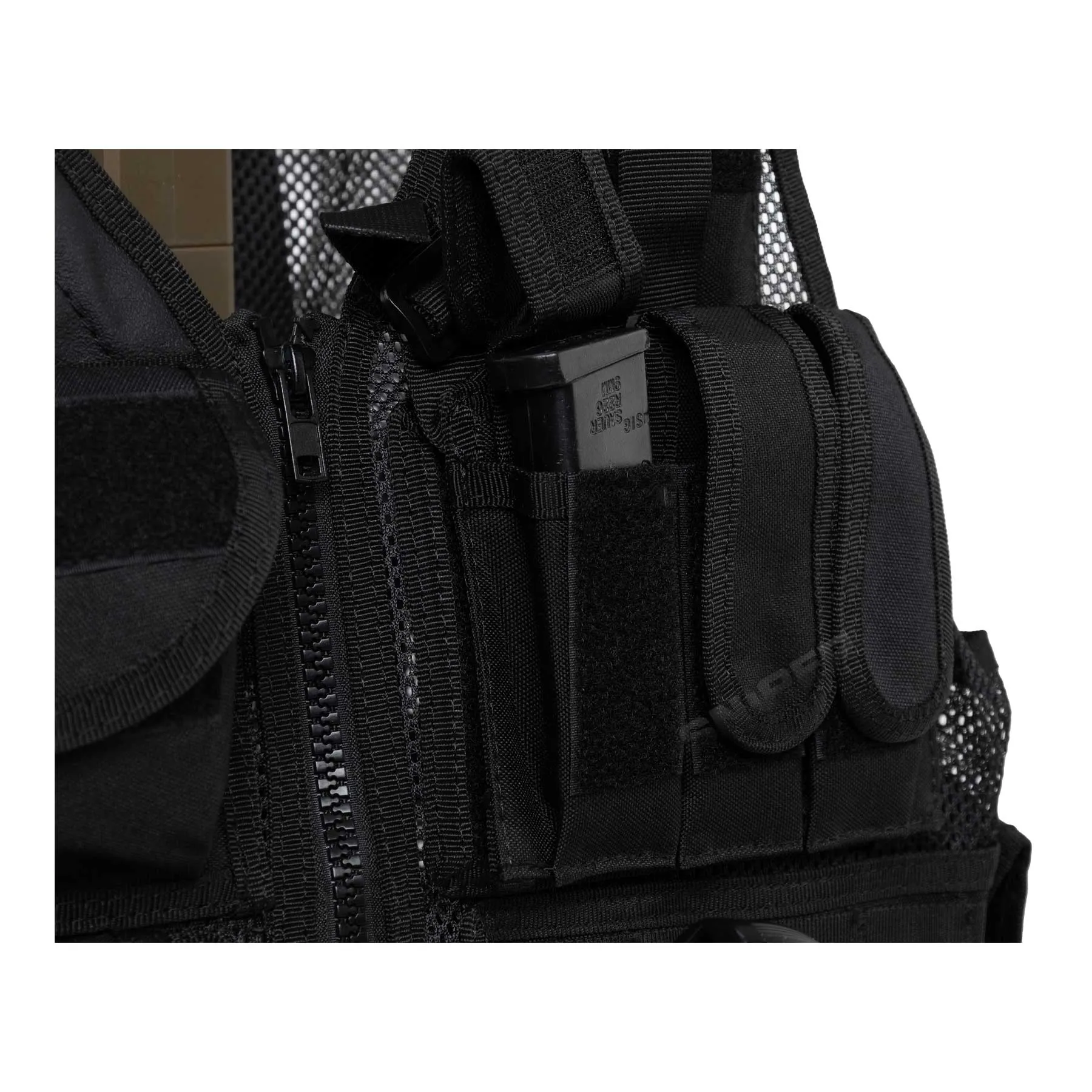 Reapo Tactical Mesh Vest, Black Reapo Tactical Mesh Vest, Black