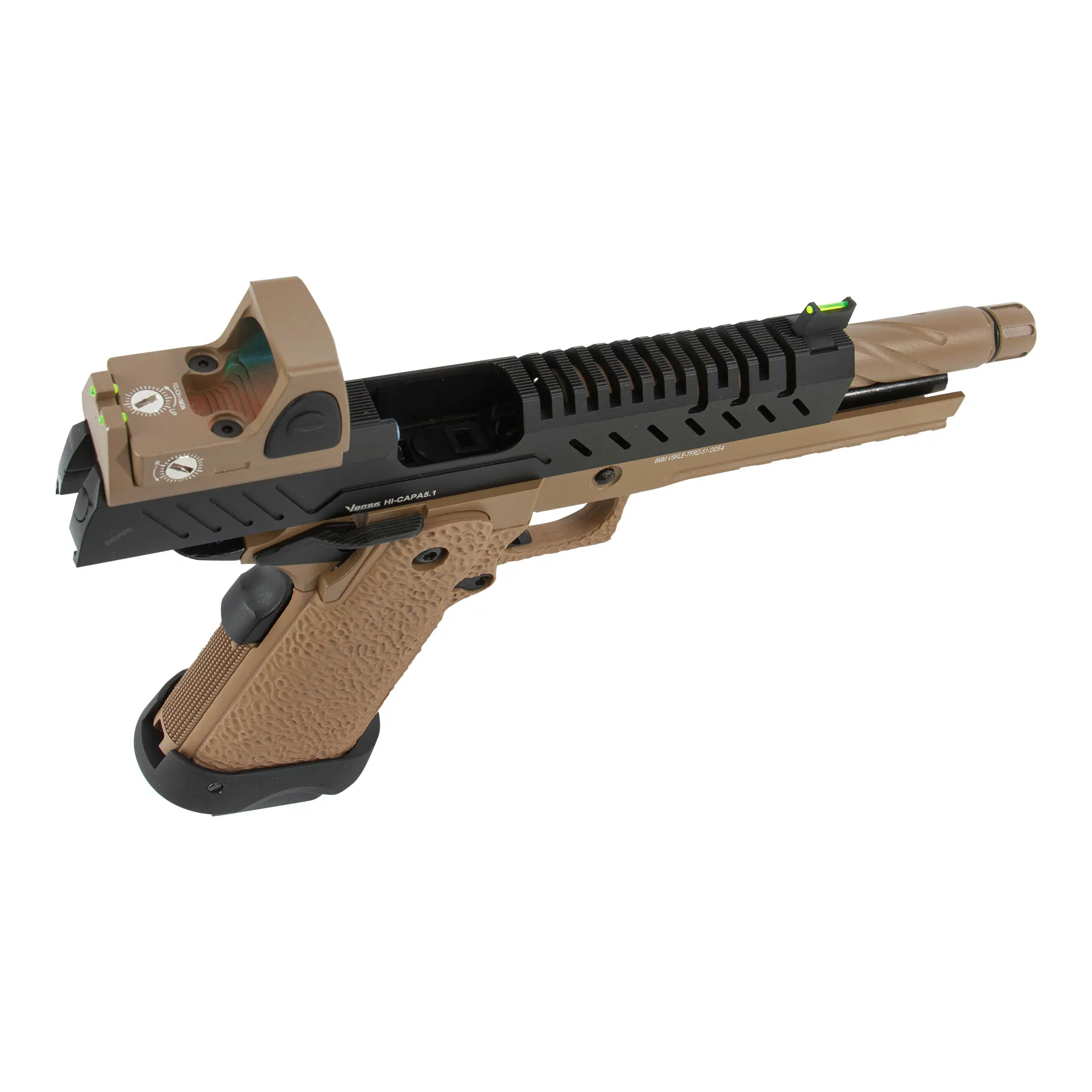 Vorsk Hi-Capa 5.1 BDS Tan/Black GBB Softair