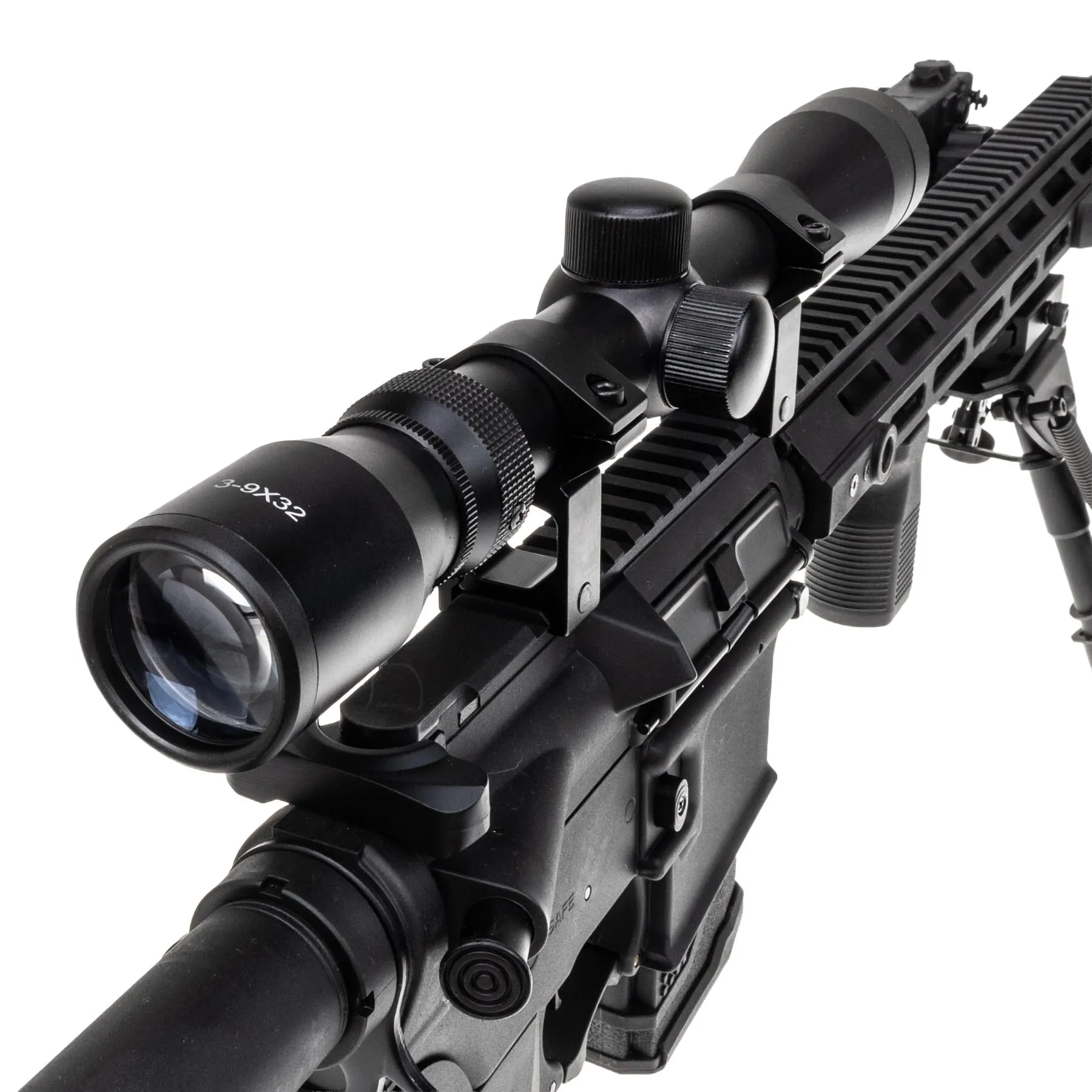 Prep My Airsoft #1 - LT-32 DMR New Version w/ Scope & Bipod (S)AEG, Black