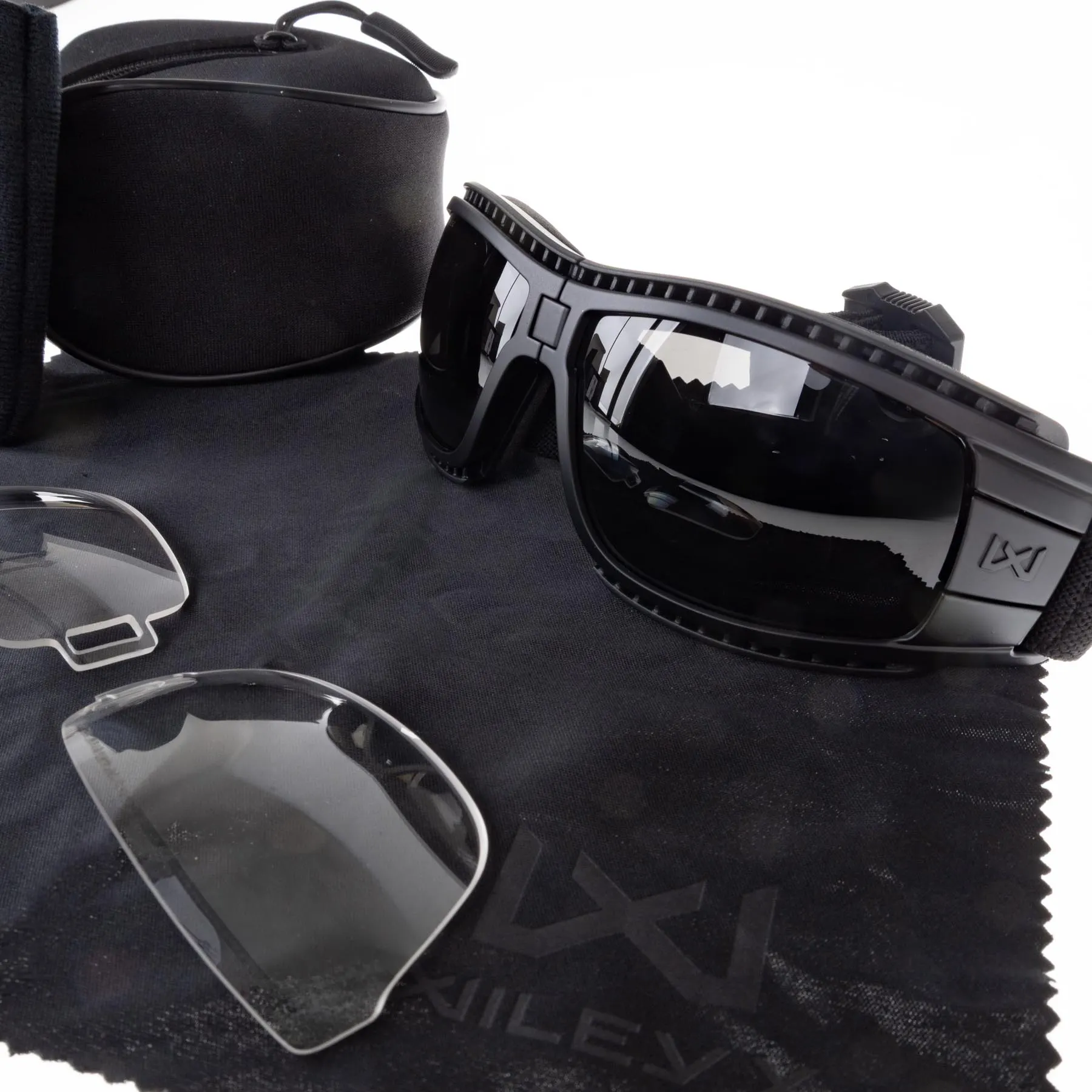 WileyX Lynx Goggles, Grey/Clear Lens