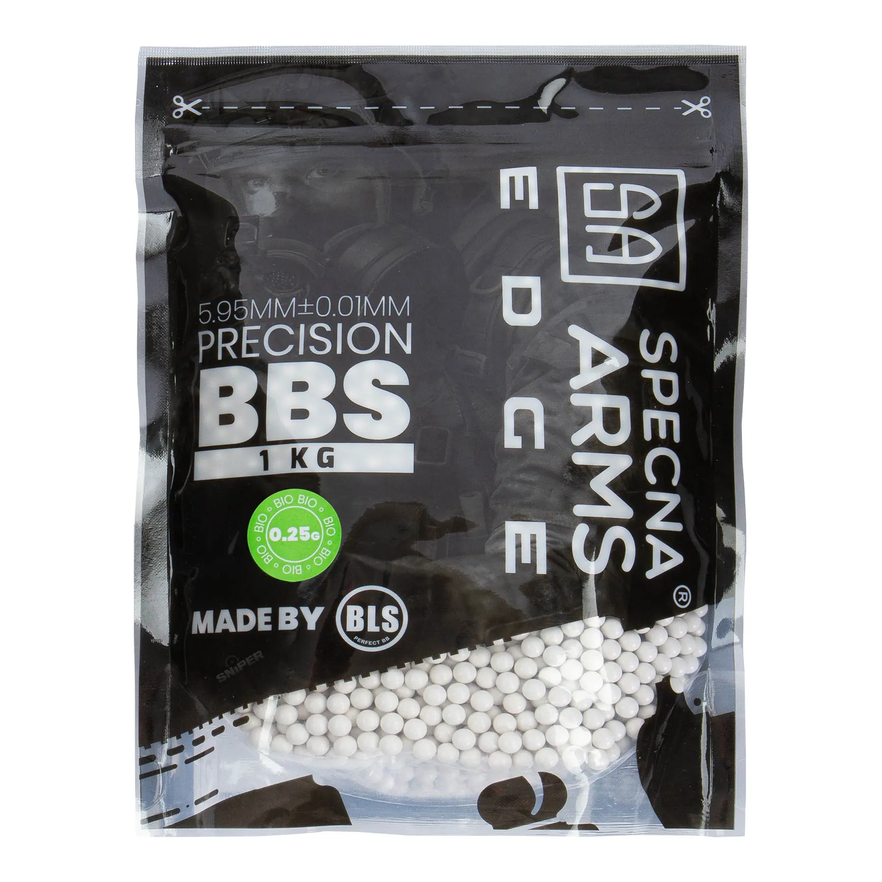 Specna Arms Edge 0.25g Bio BBs, 1kg Beutel Specna Arms Edge 0.25g Bio BBs, 1kg Beutel