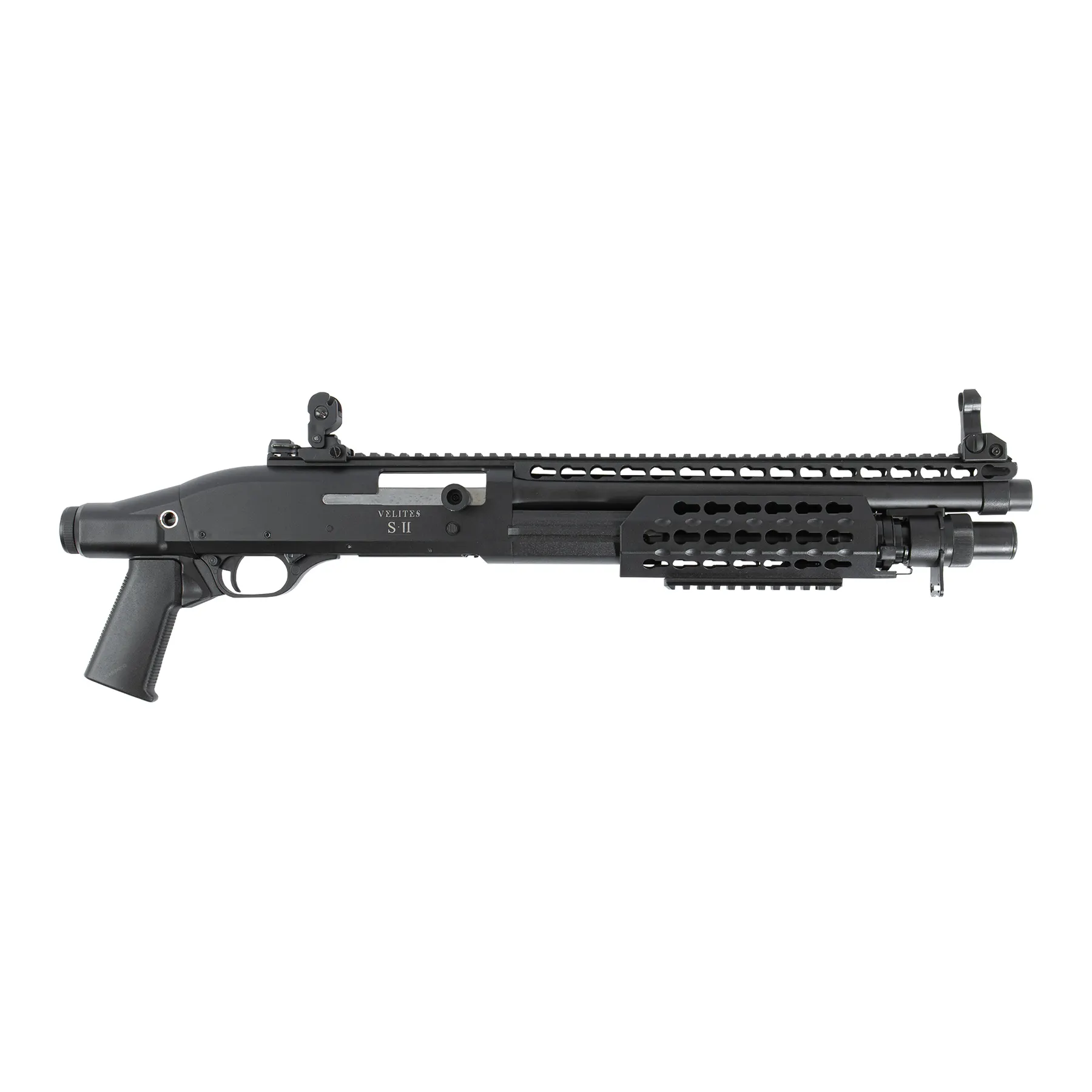 Velites Ferrum Pumpgun S-II, Black