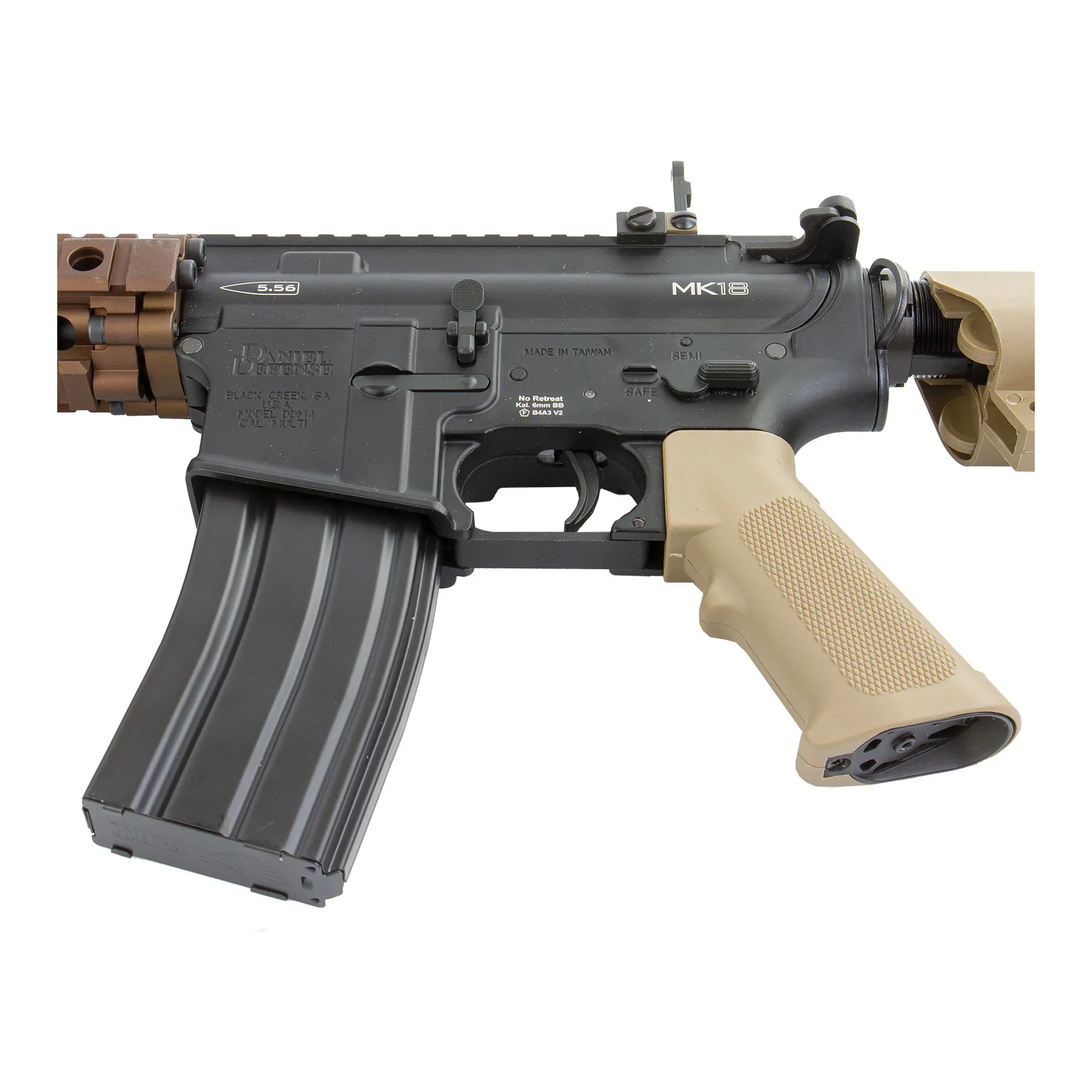 Daniel Defense MK18 Gate Titan Version 2022, (S)AEG, Dualtone