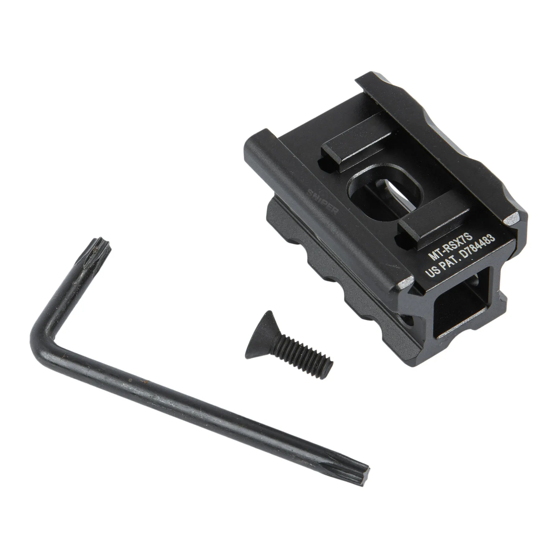 UTG Super Slim Picatinny Riser Mount 0,75", 3-Slots UTG Super Slim Picatinny Riser Mount 0,75", 3-Slots