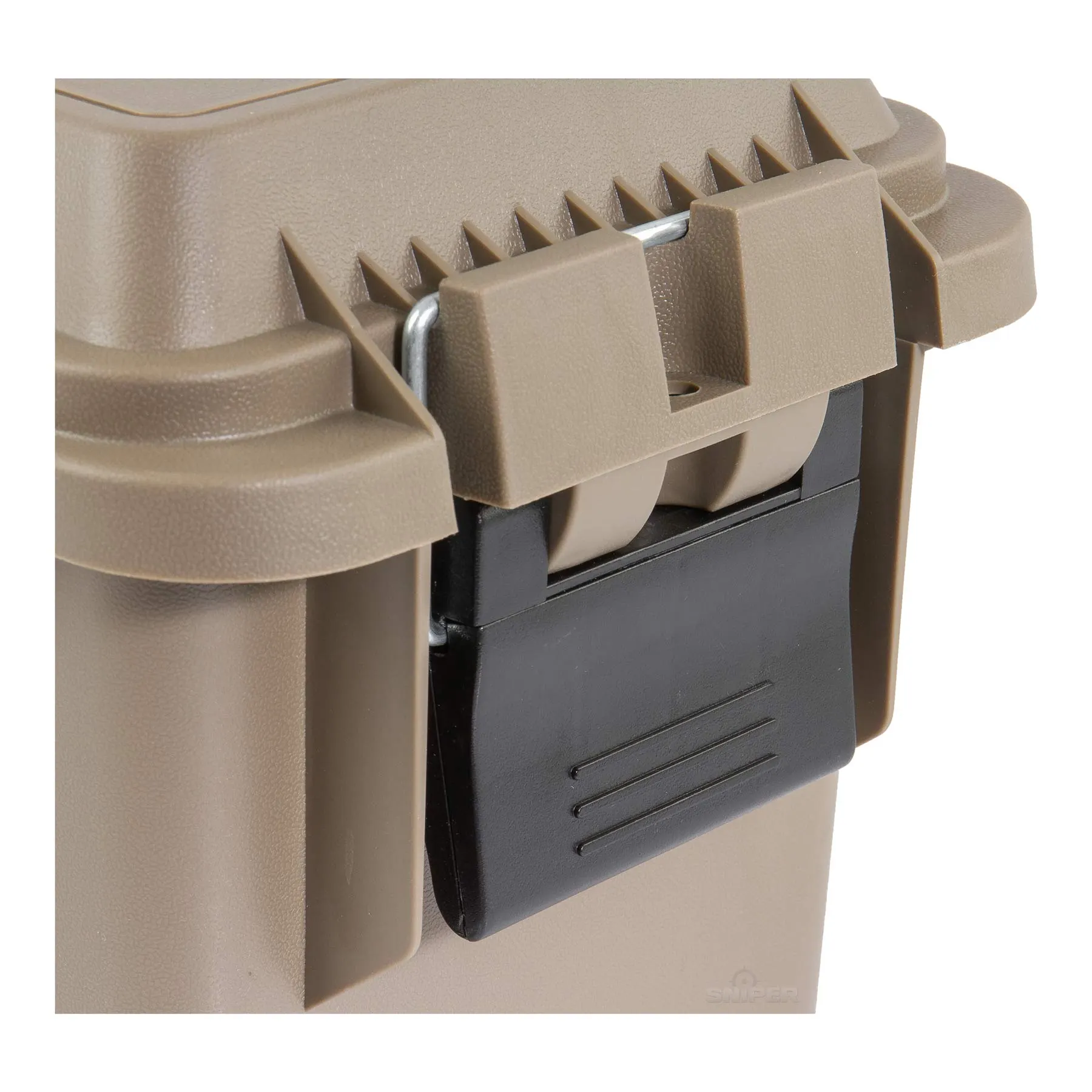 Kunststoff Munitionskiste, 30 x 16 x 14,5 cm tan
