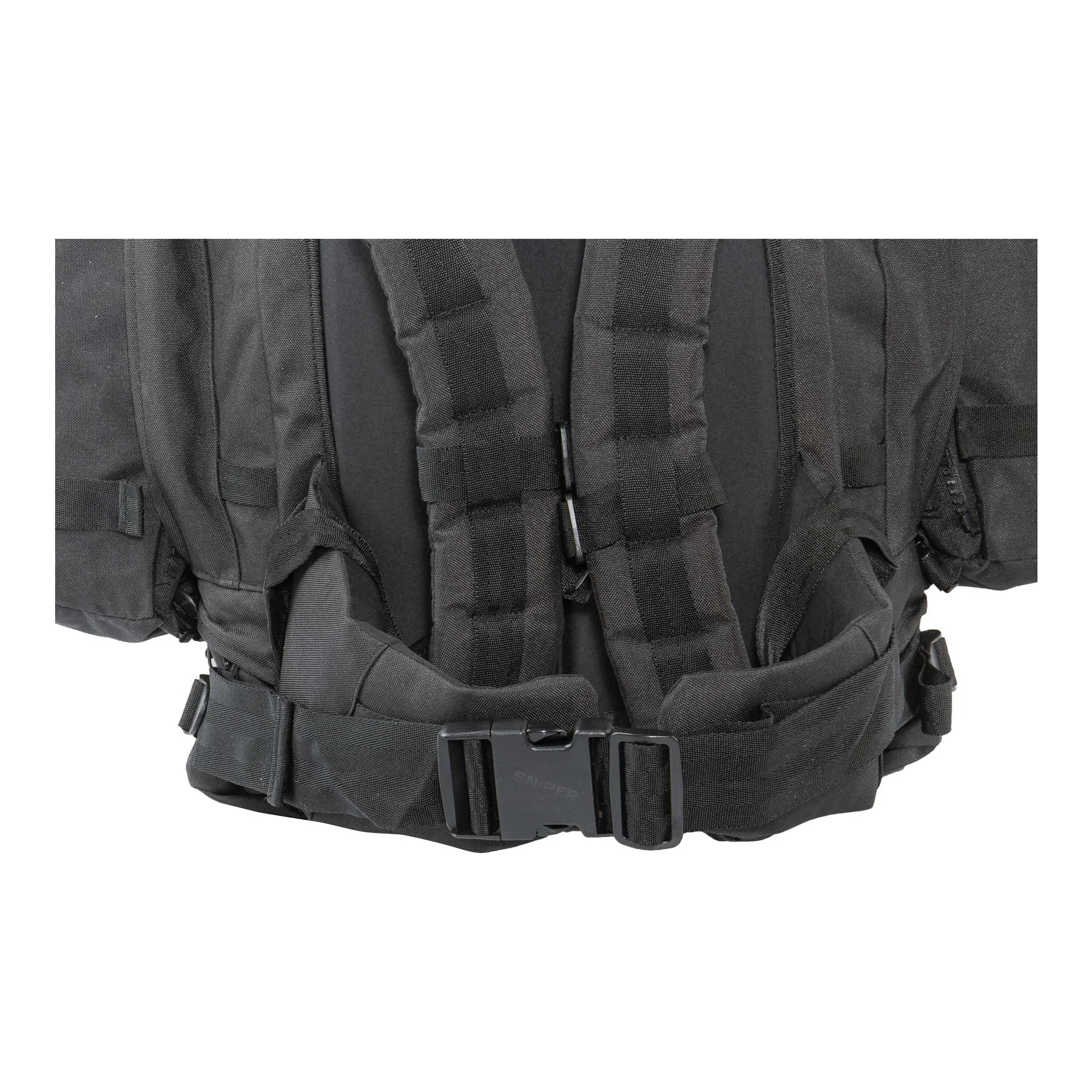 Backpack Commando Rucksack 70l + 16l, Black