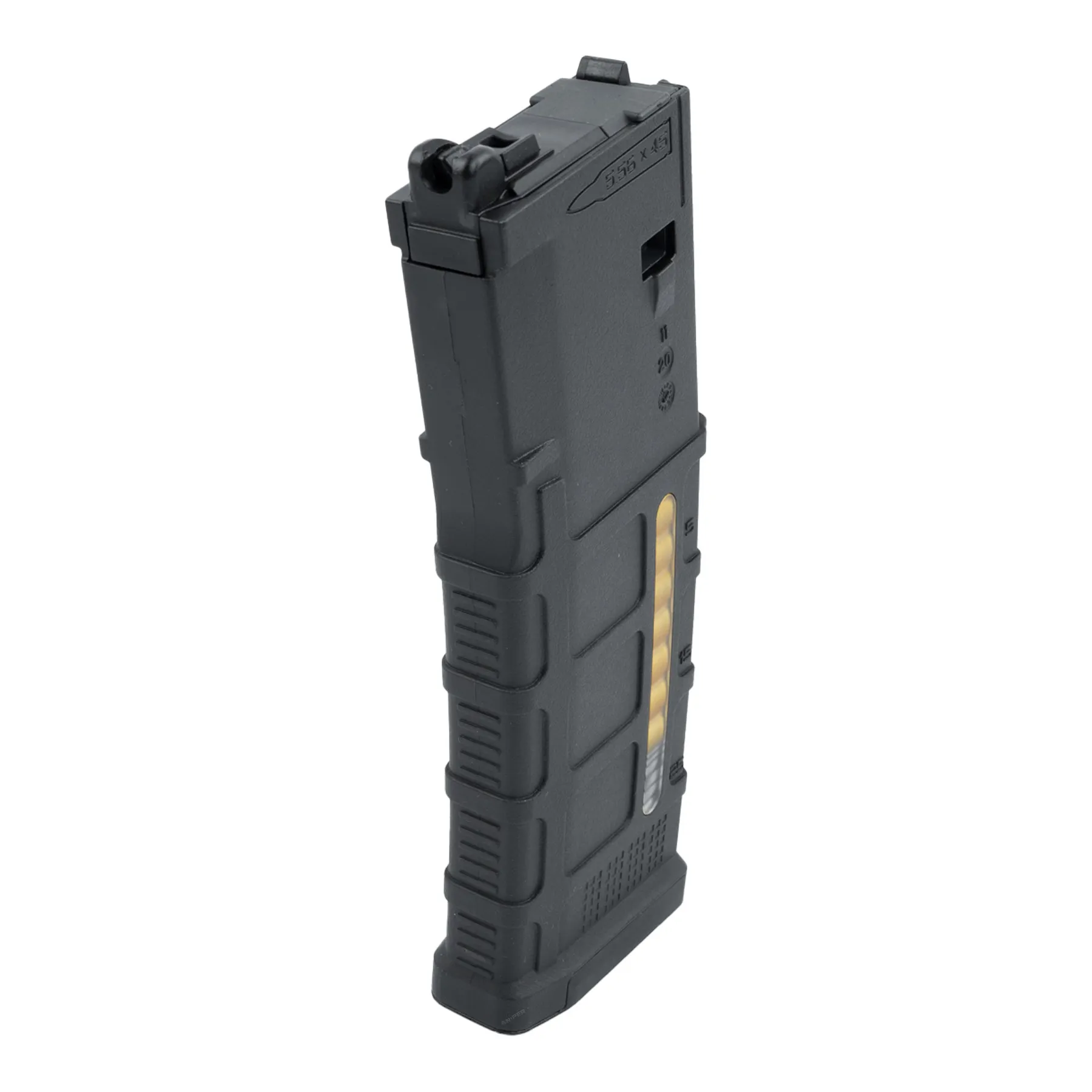 EMG N4 MWS Gen 3 Gas Magazin 35rds, Black