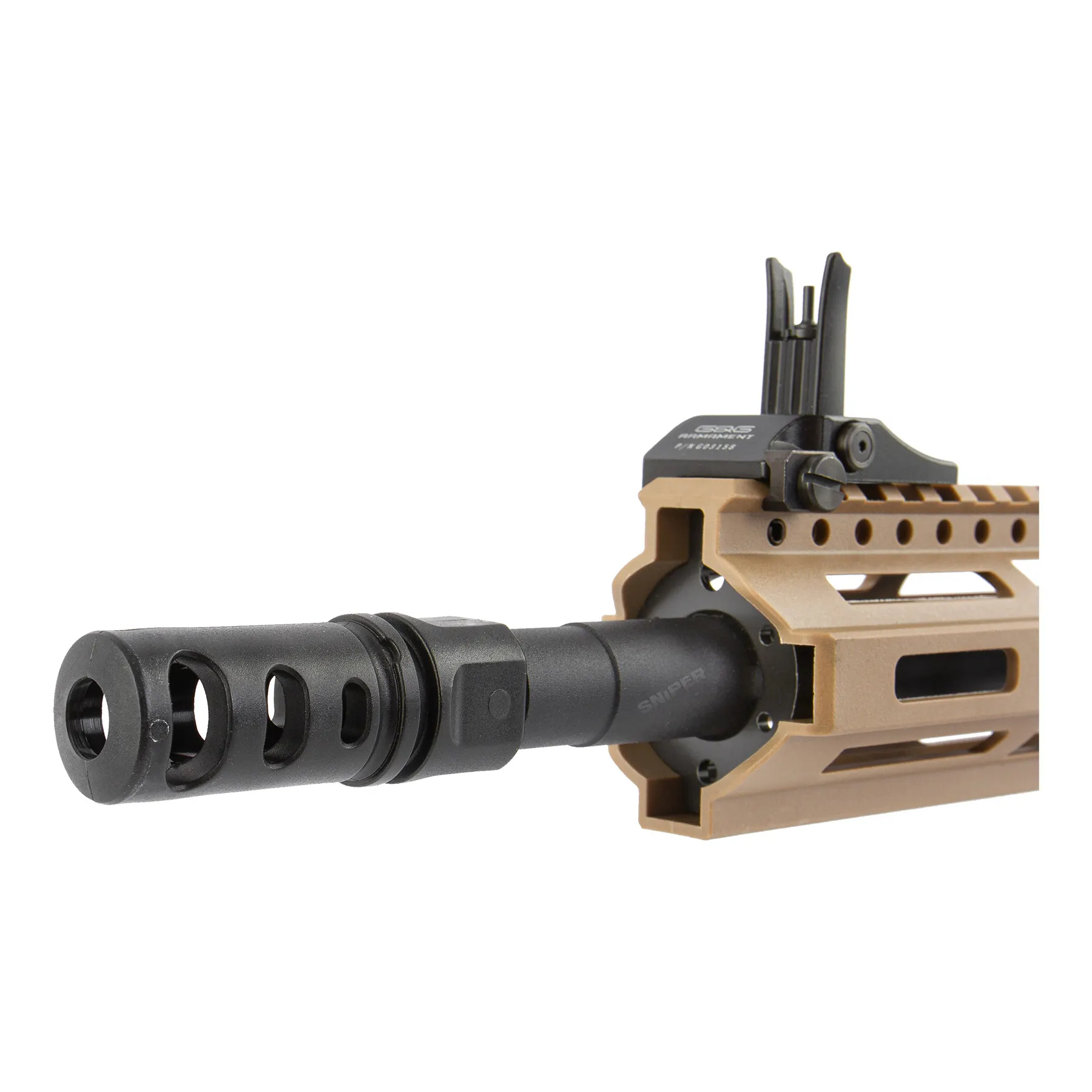 CM16 Raider 2.0 Tan, < 0,5Joule AEG