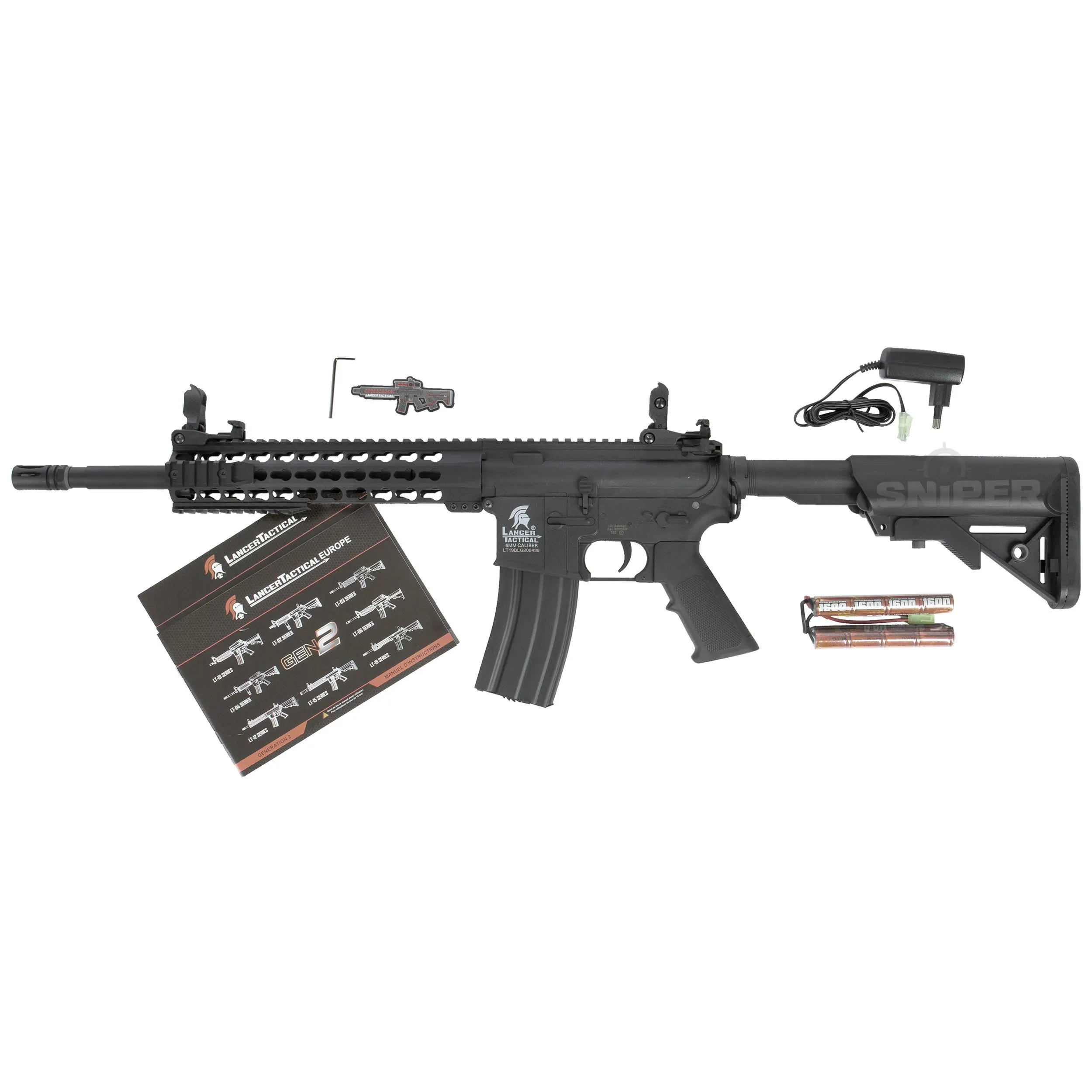 EVO Keymod 10" ETU+Mosfet (S)AEG, Black