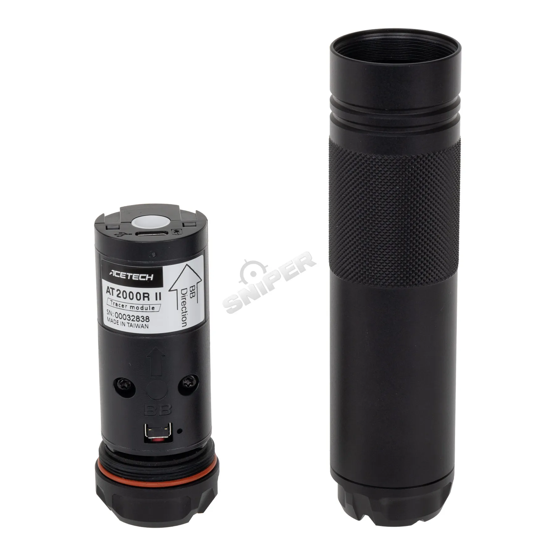 AceTech Predator X Tracer Unit, Black