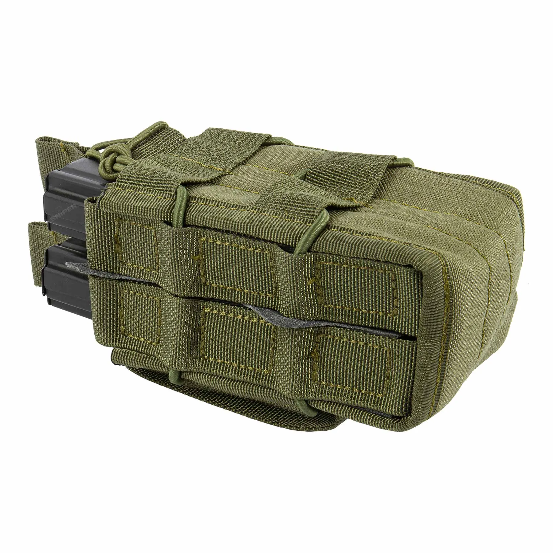 Tactical Double Mag Pouch for M4, OD