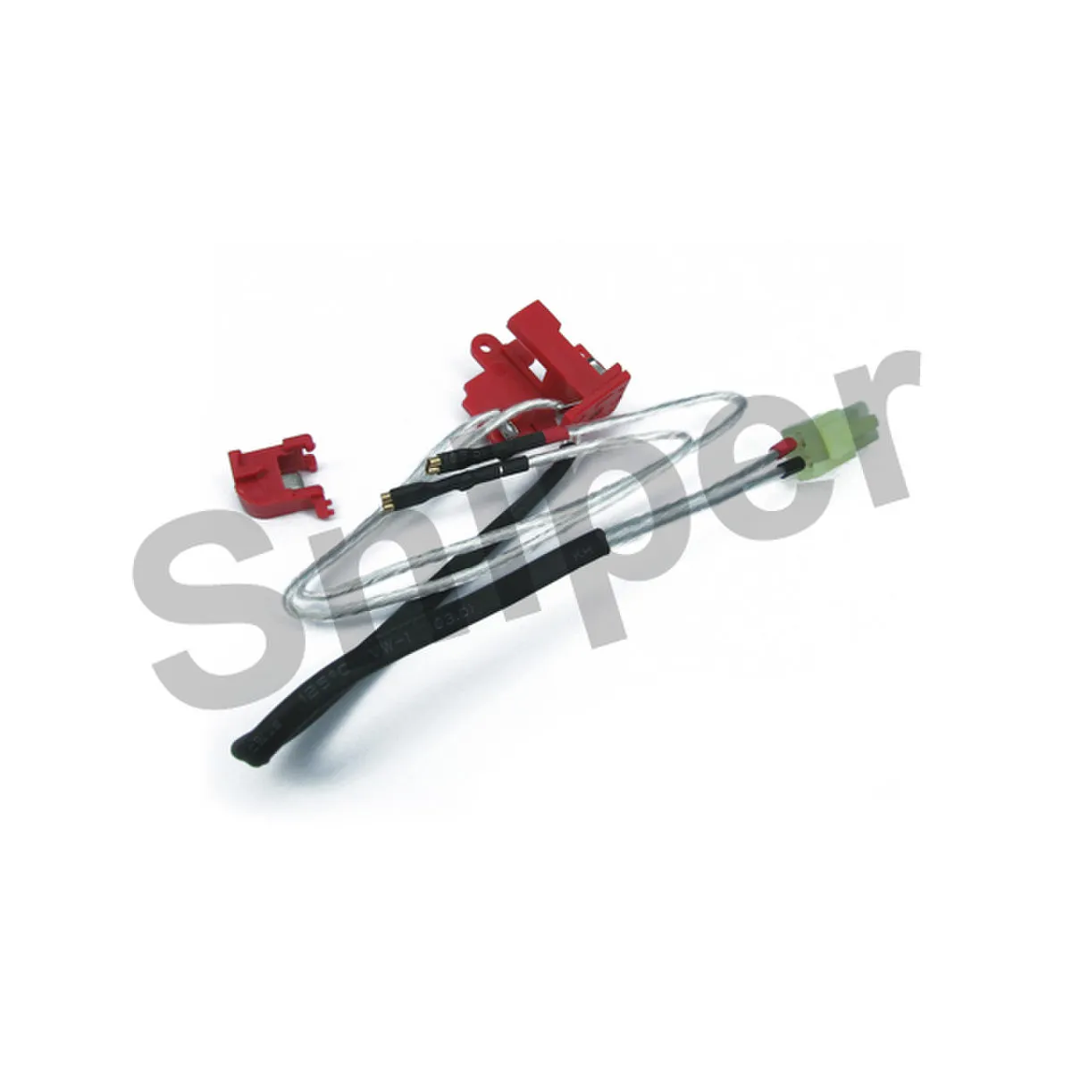 Silver Cords & Switches Set for Ver.2 Gearbox (Fro