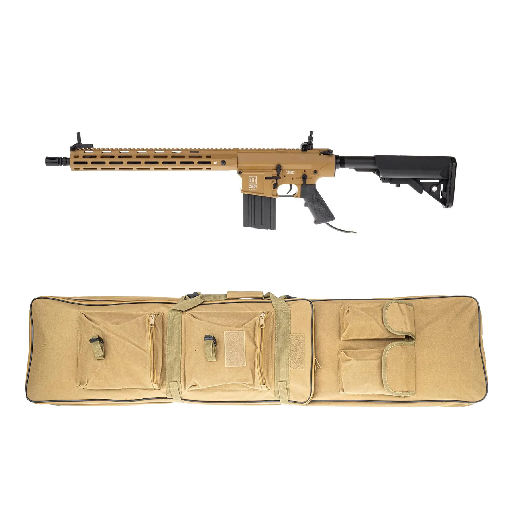 SAC x Wolverine SA-E35 DMR Rifle HPA, Tan