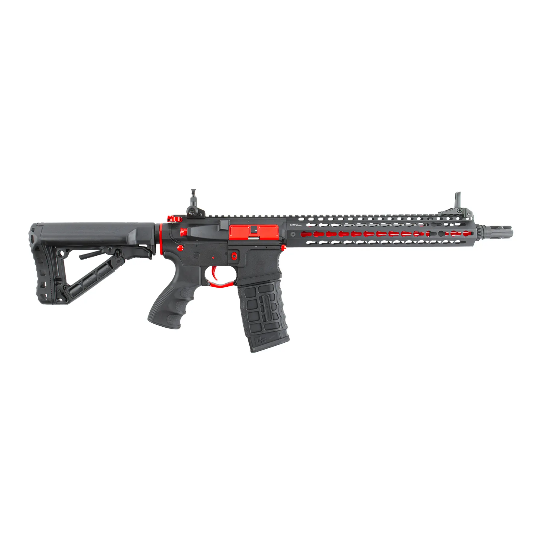 CM16 SRXL ETU Red < 0,5 Joule, AEG Softair Gewehr
