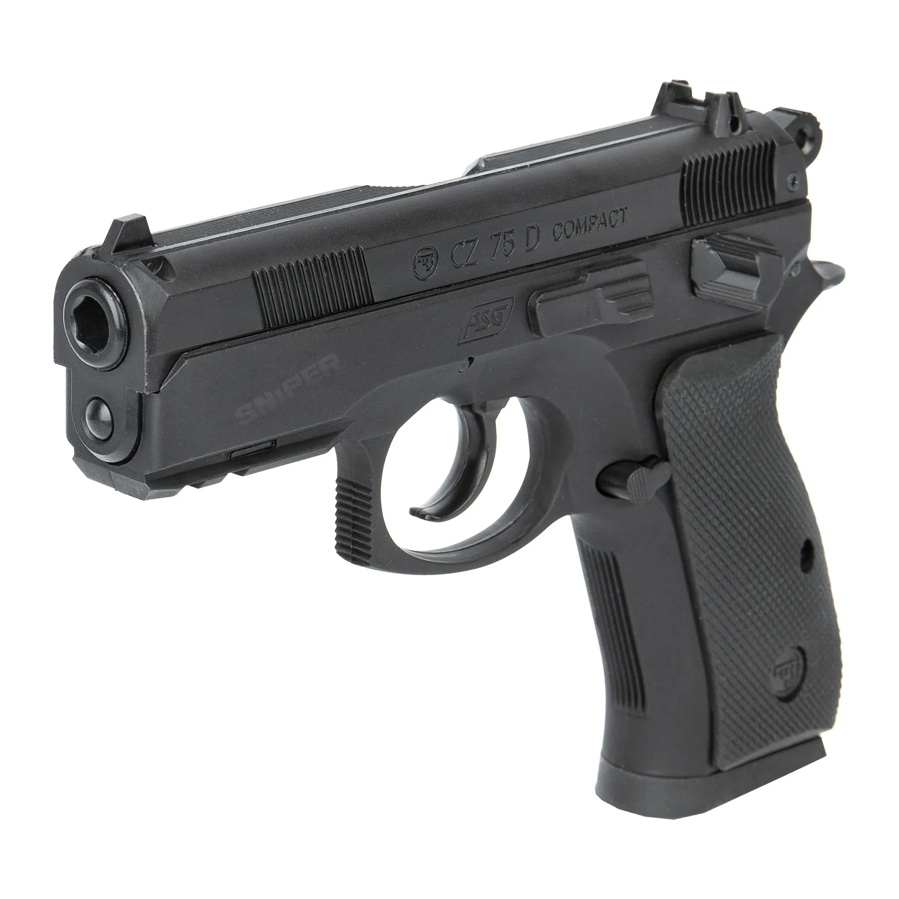 ASG CZ 75D Compact CO2 NBB Softair Pistole