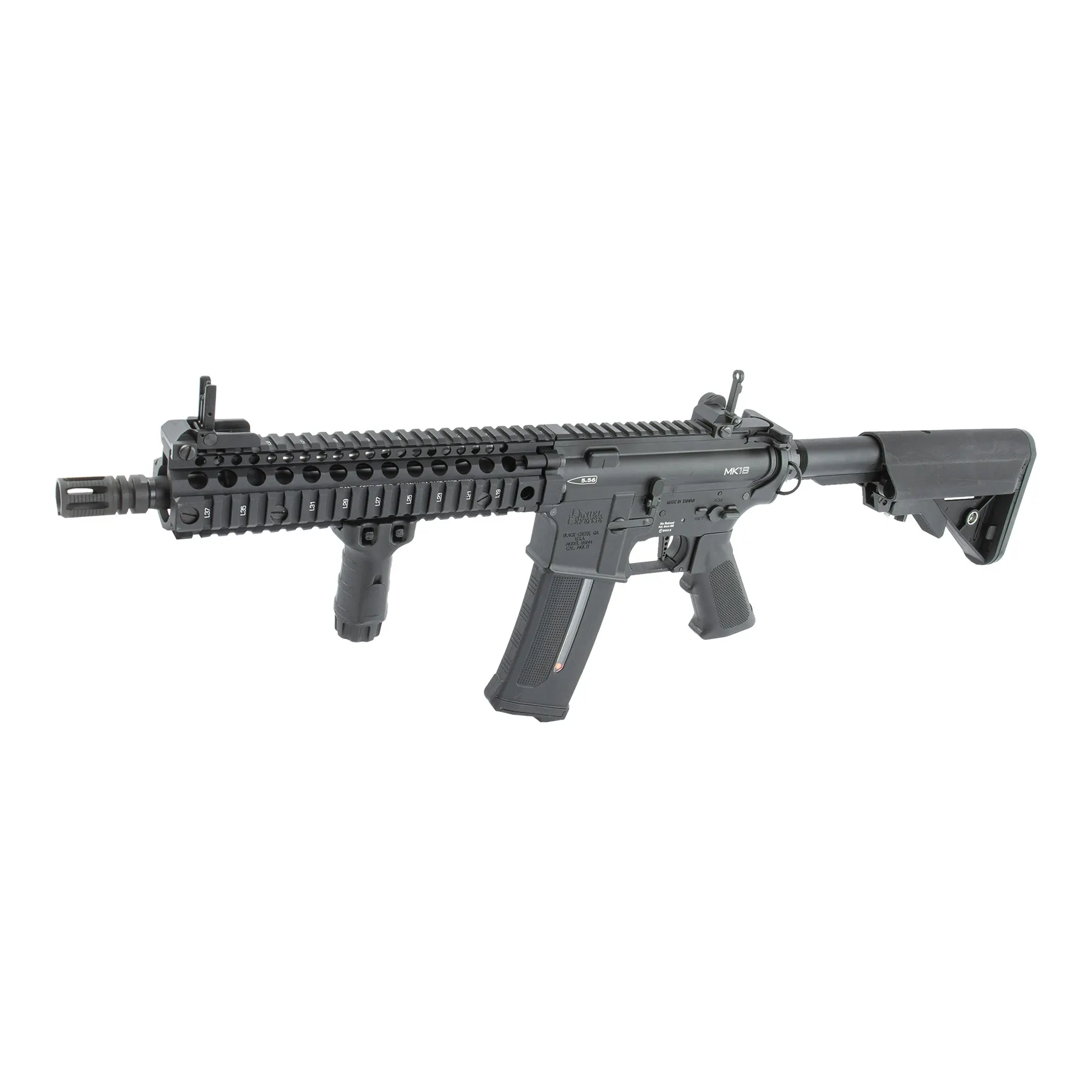 SAC Custom Daniel Defense MK18, (S)AEG, black SAC Custom Daniel Defense MK18, (S)AEG, black