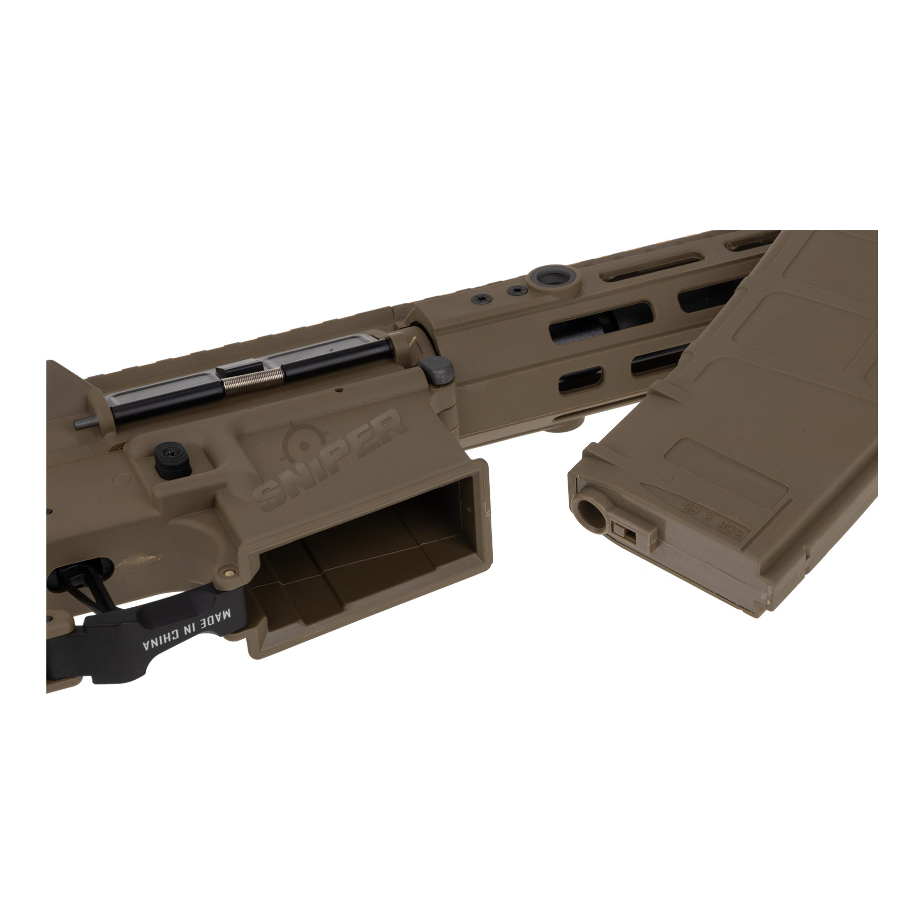 Einsteiger Set #2 - Lancer Hellion M-Lock 10" Gen 3 w/ Nebula ETU (S)AEG, Dark Earth