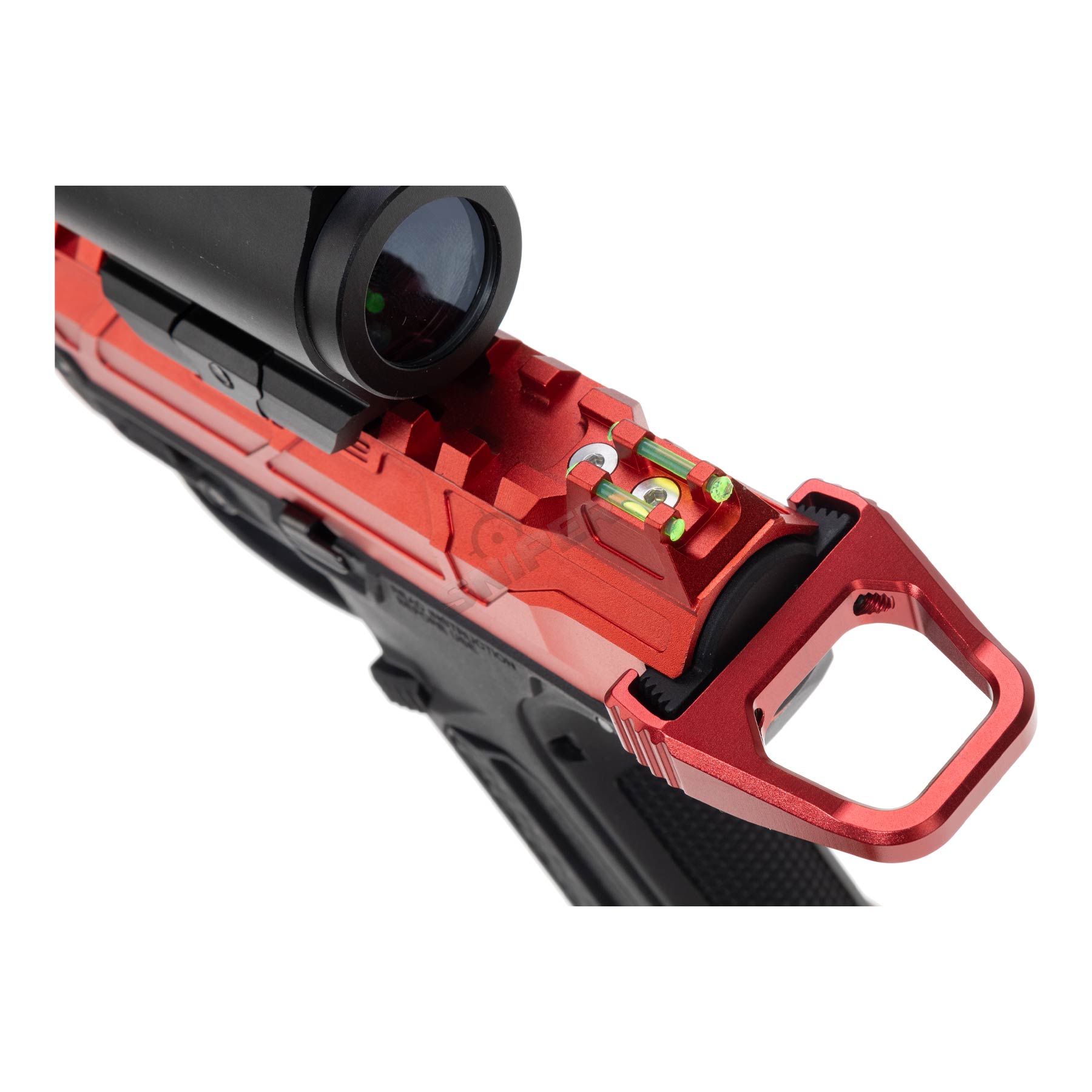 Prep my Airsoft - Action Army AAP 01 Assassin GBB Softair Pistole, Black/Red