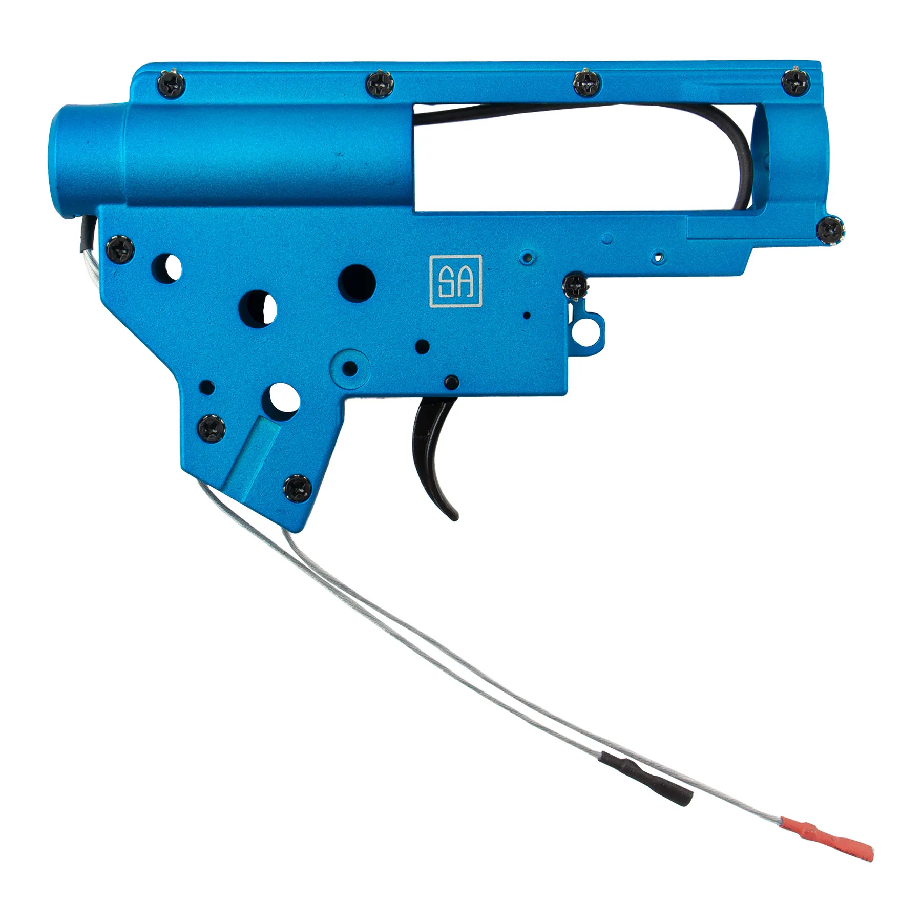 Reinforced Gearbox V2 Frame mit Micro-Contact (rear wired) Reinforced Gearbox V2 Frame mit Micro-Contact (rear wired)