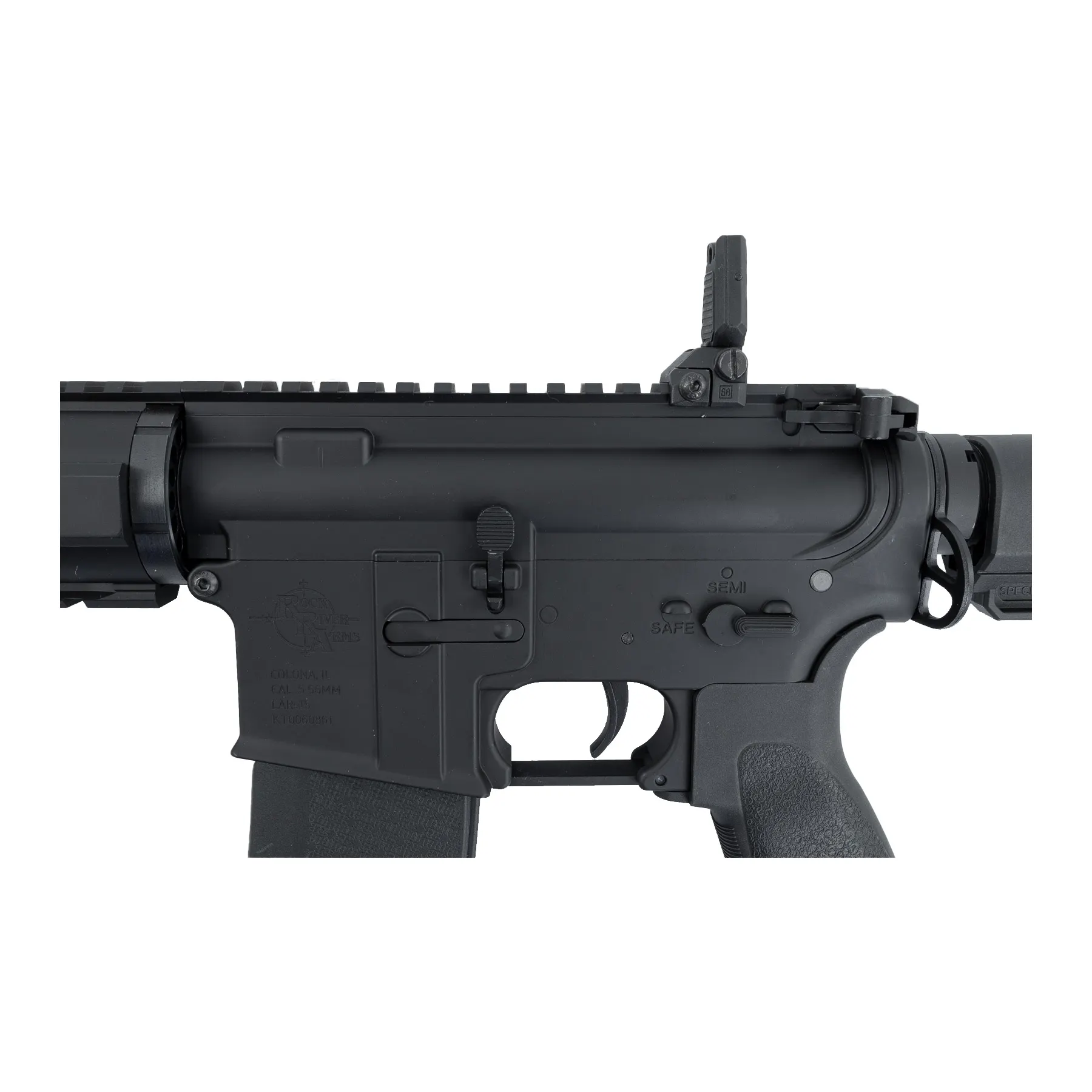 SA-E11 Edge Light Ops Stock (S)AEG, Black