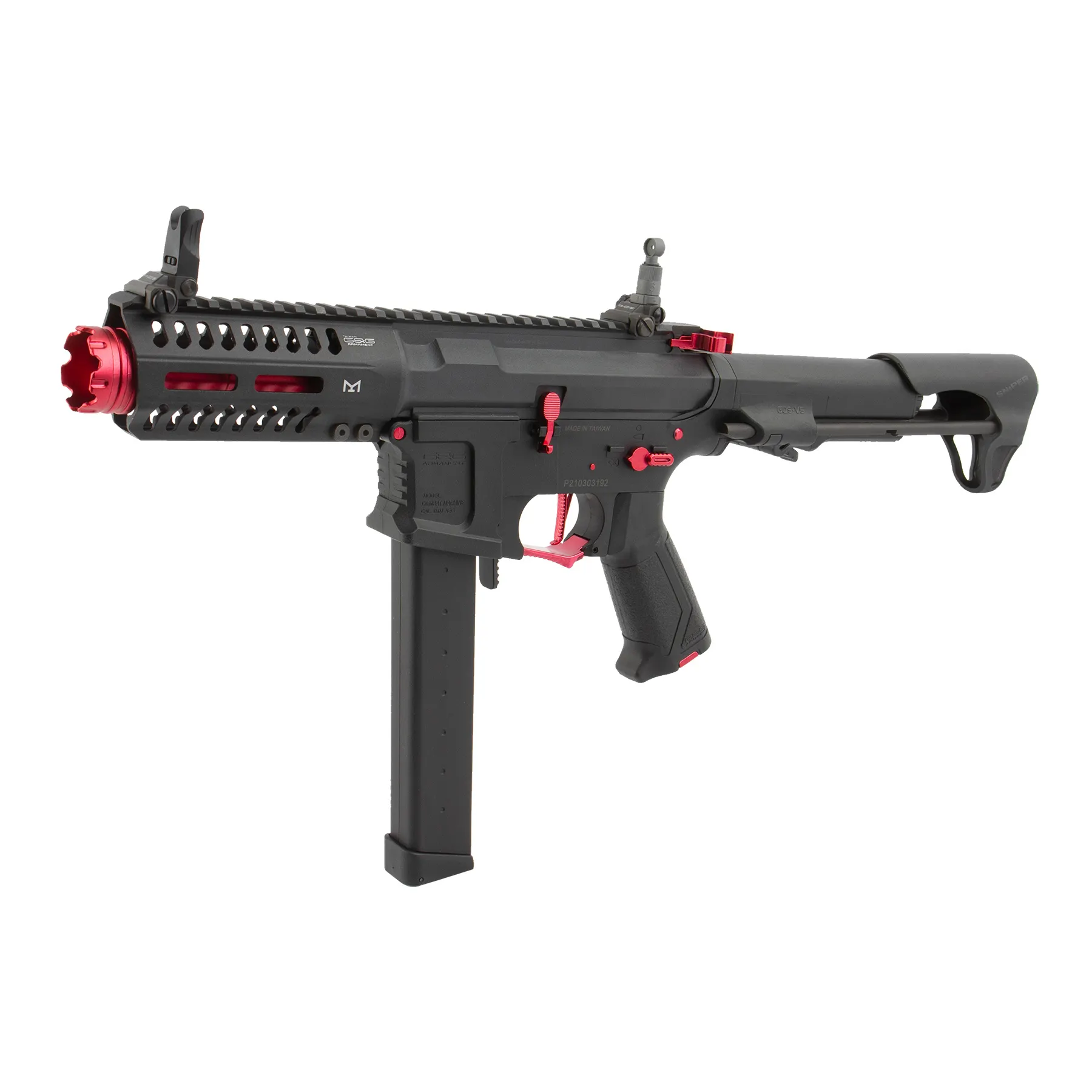 ARP 9 ETU < 0,5 Joule, AEG Softair Gewehr, Fire