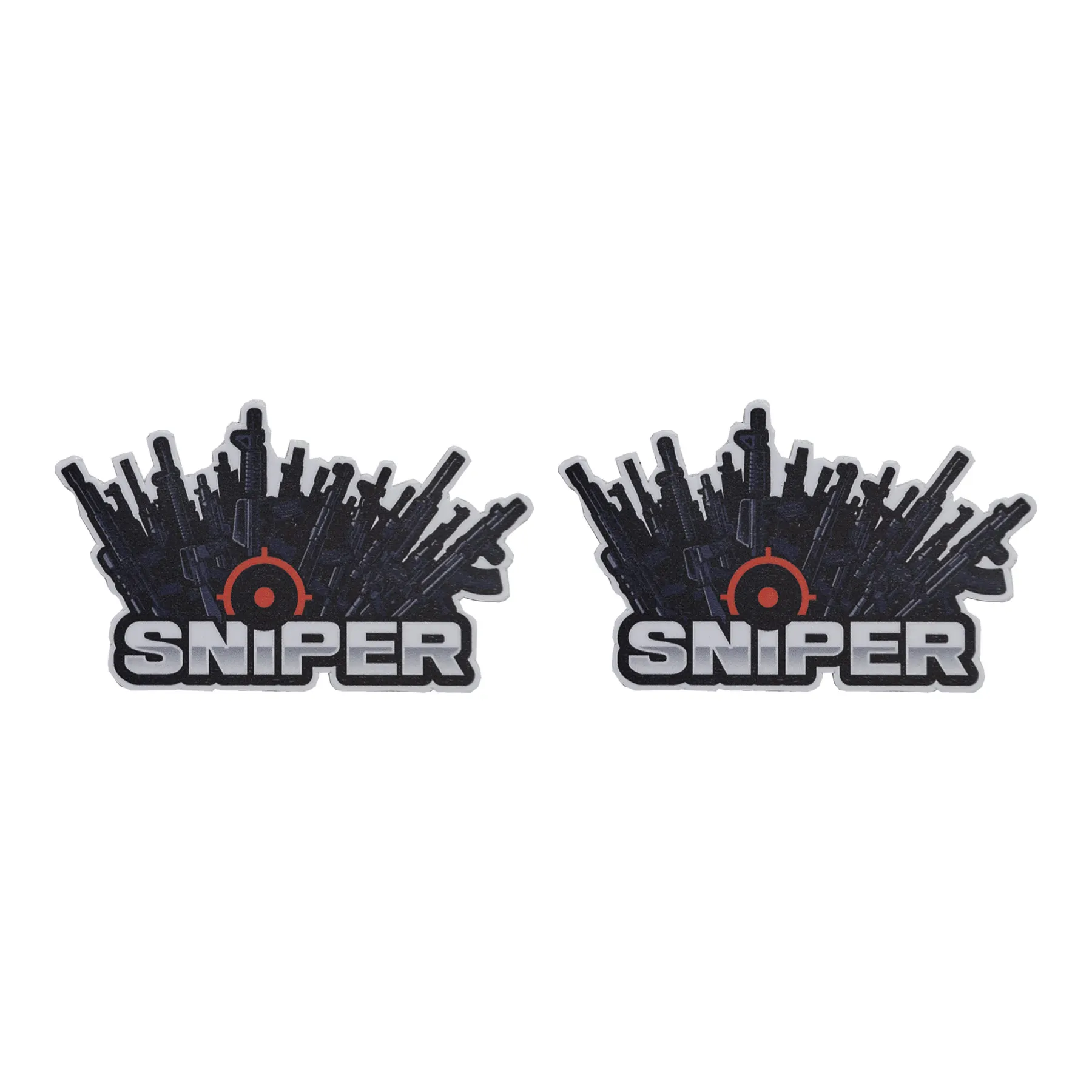 SNIPER-AS Aufkleber, Weapons, 2er Pack