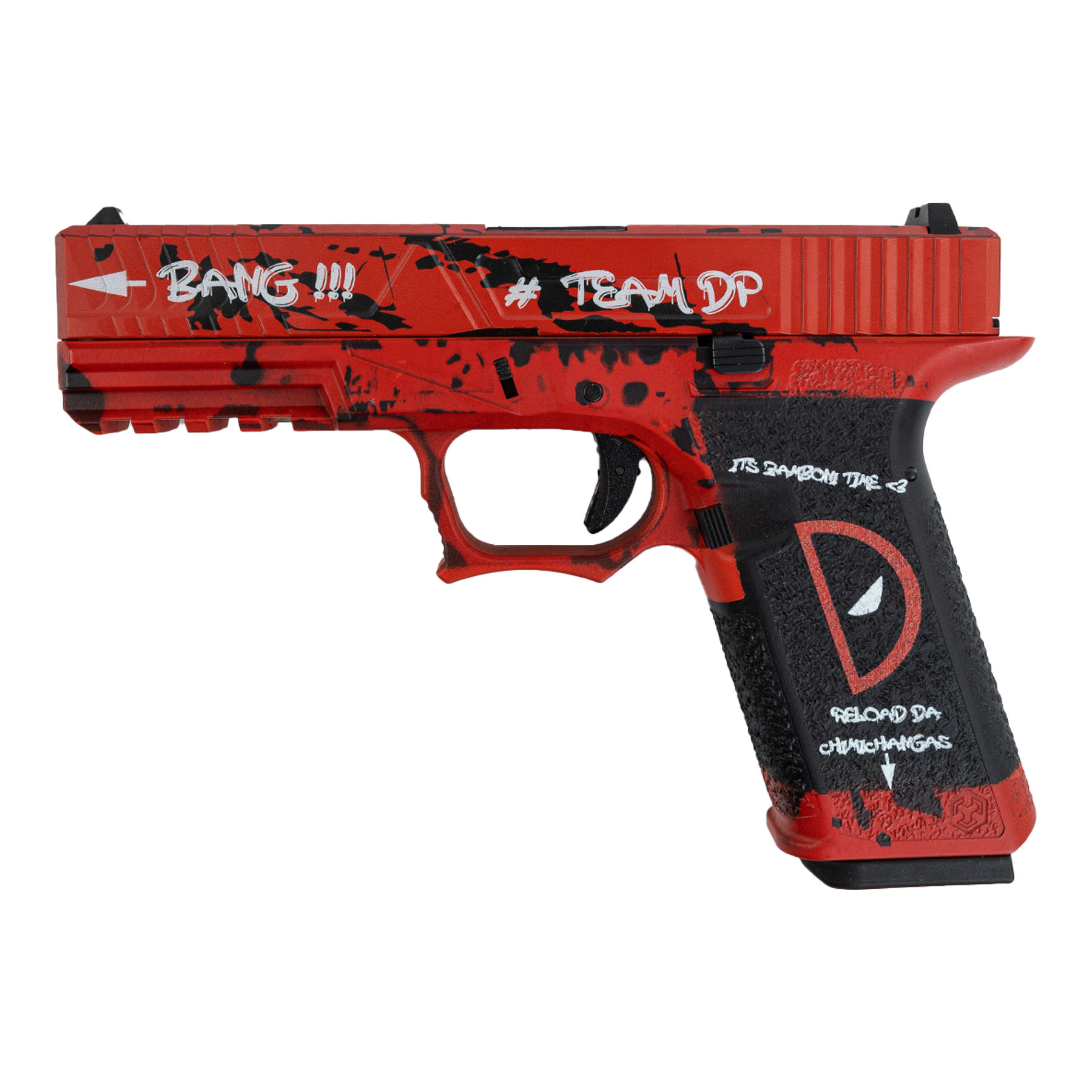AW Custom VX7 GBB, Red Version Open Slide