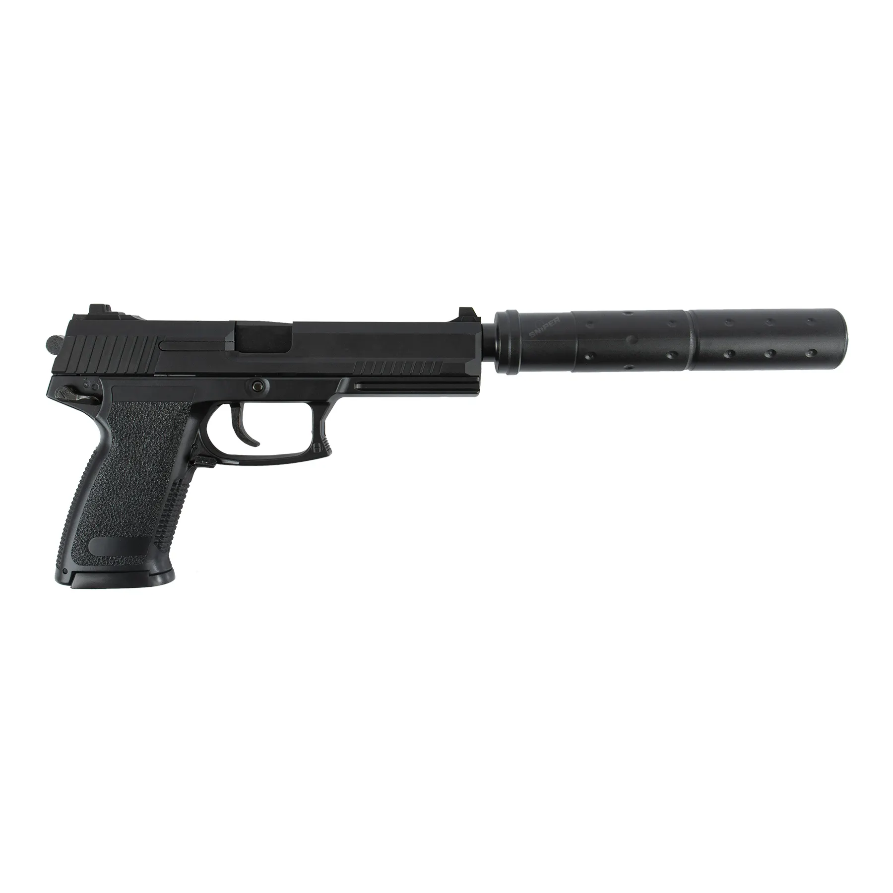 HFC MK23 Socom Special Gas Pistol, NBB, Black