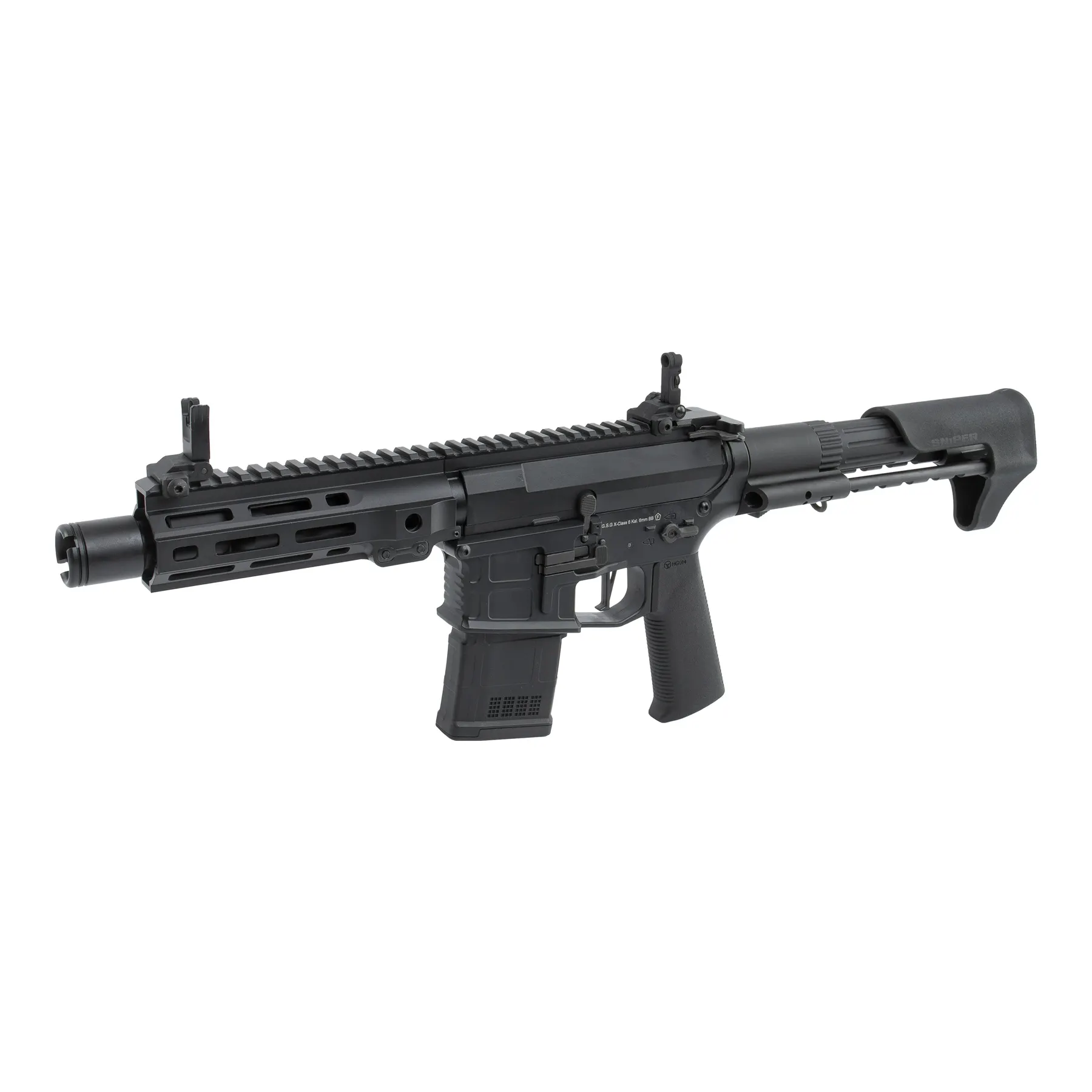 Ares M4 X CLASS Model 6 (S)AEG, Black