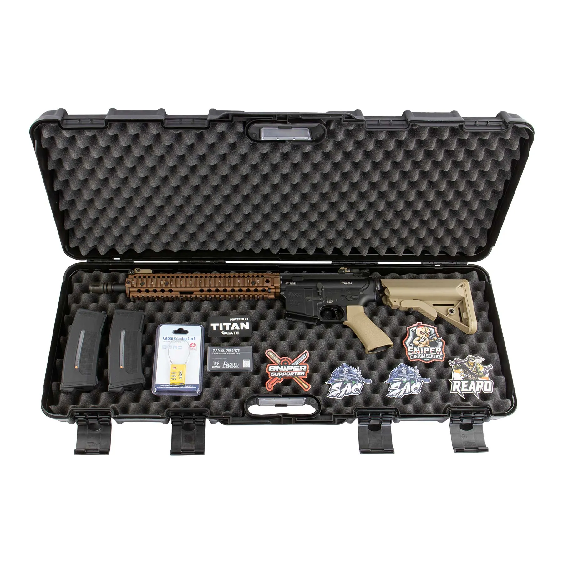 SAC Custom Daniel Defense Block II, (S)AEG, dualtone